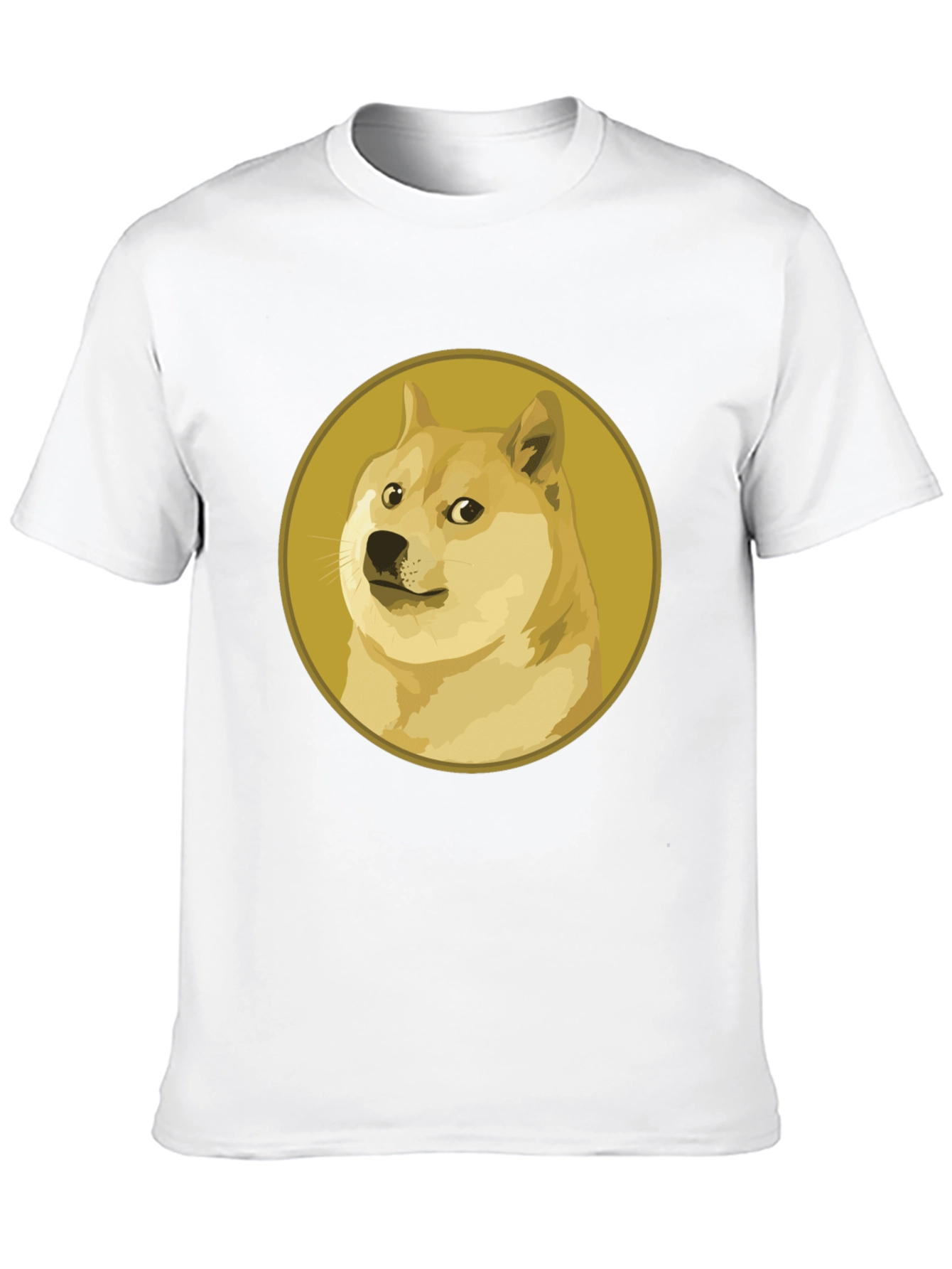 Doge Meme Black T-Shirt - Crypto Fashion