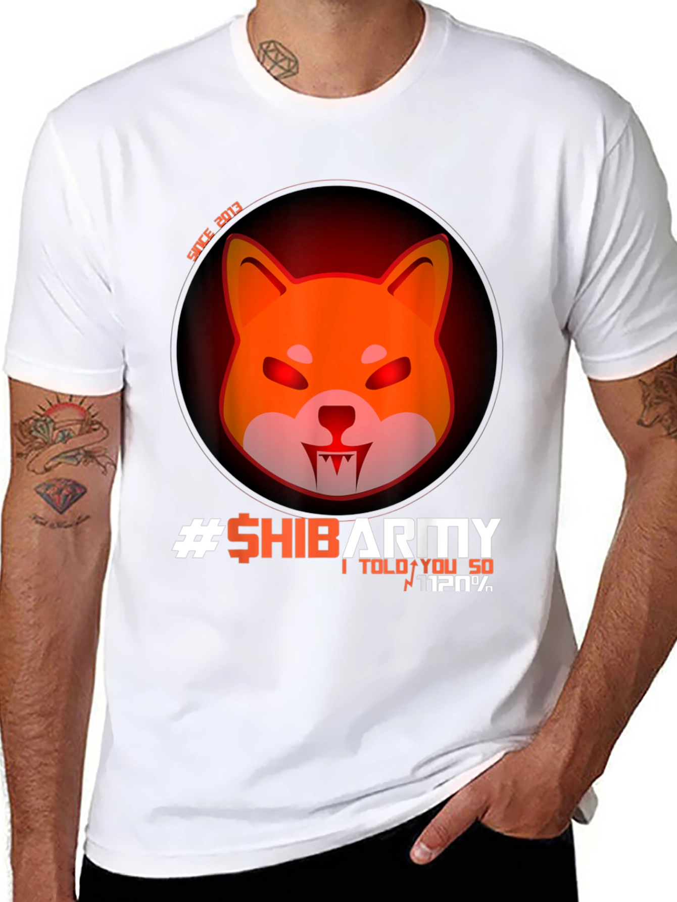 Shiba Army T-Shirt - Crypto Meme Tee