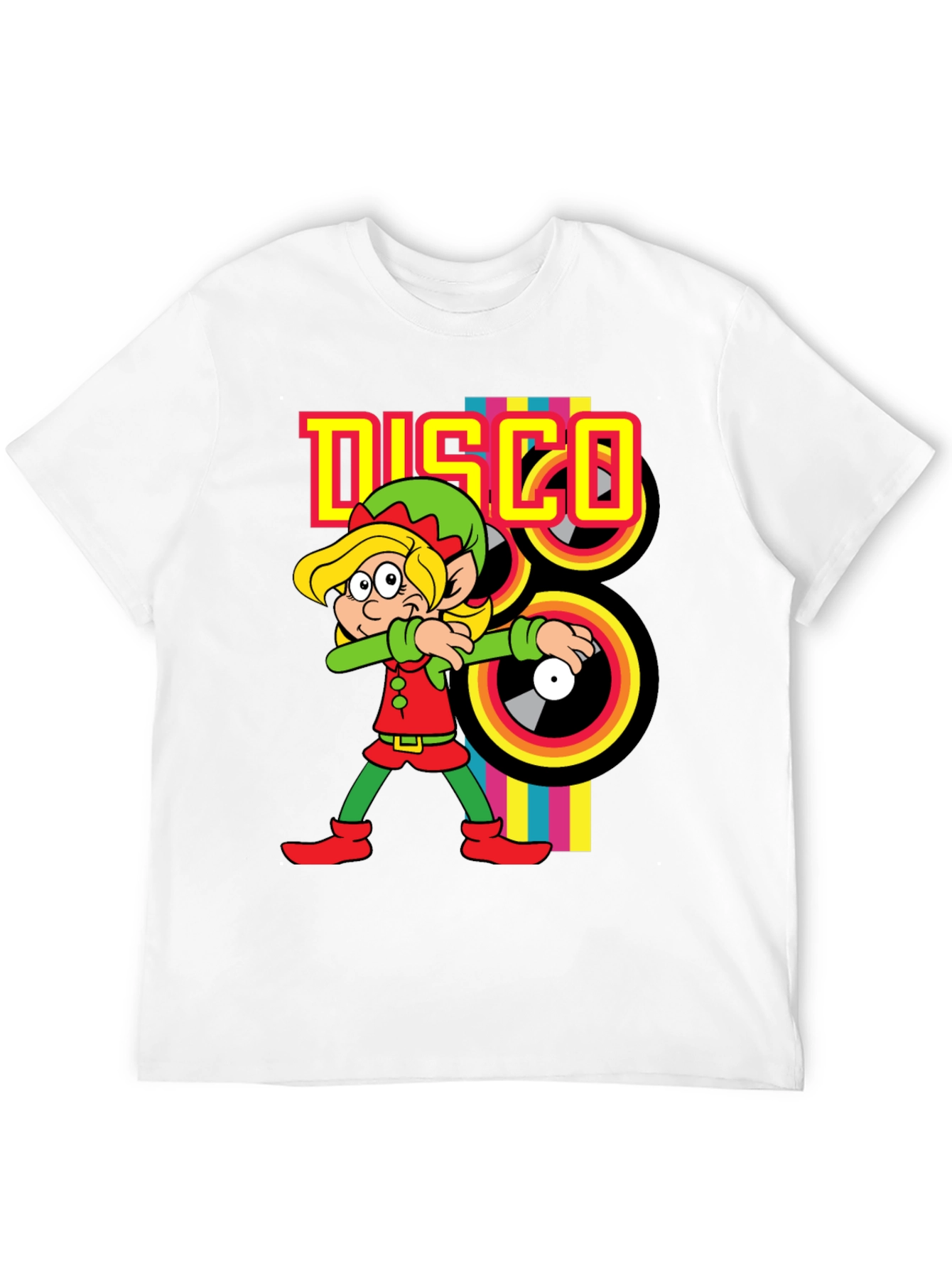 Retro Disco Elf T-Shirt