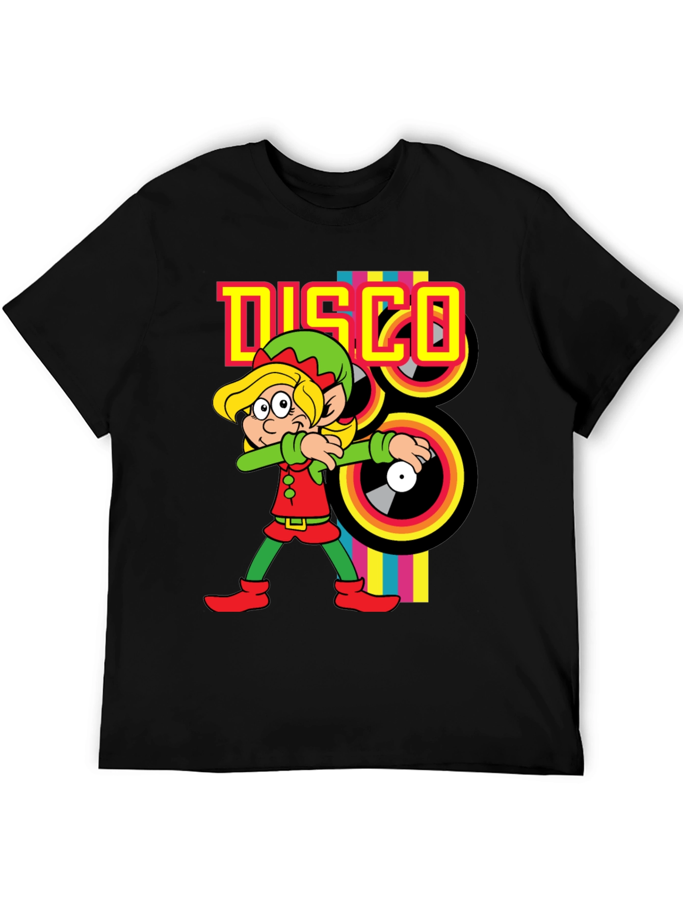 Retro Disco Elf T-Shirt