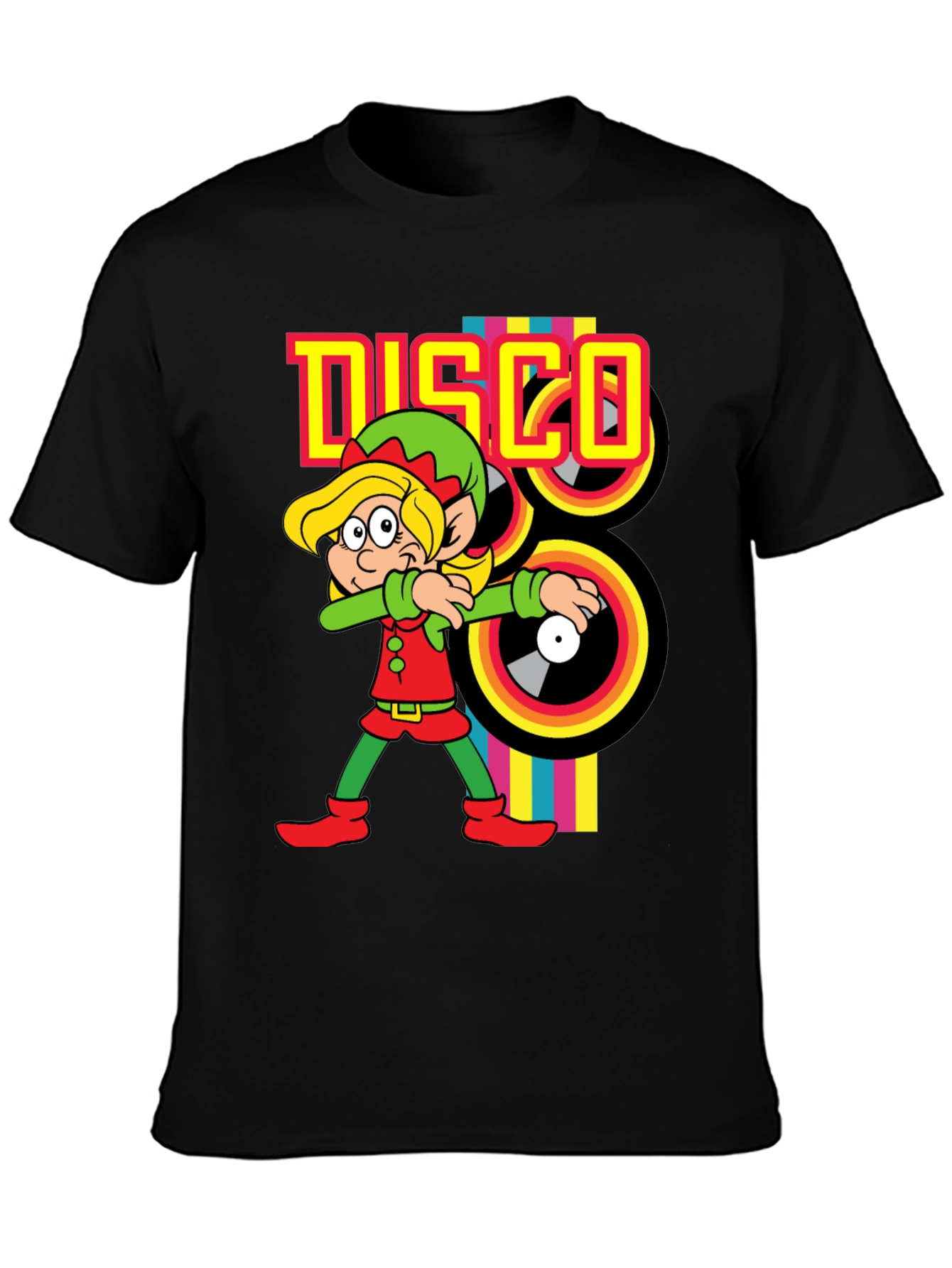 Retro Disco Elf T-Shirt
