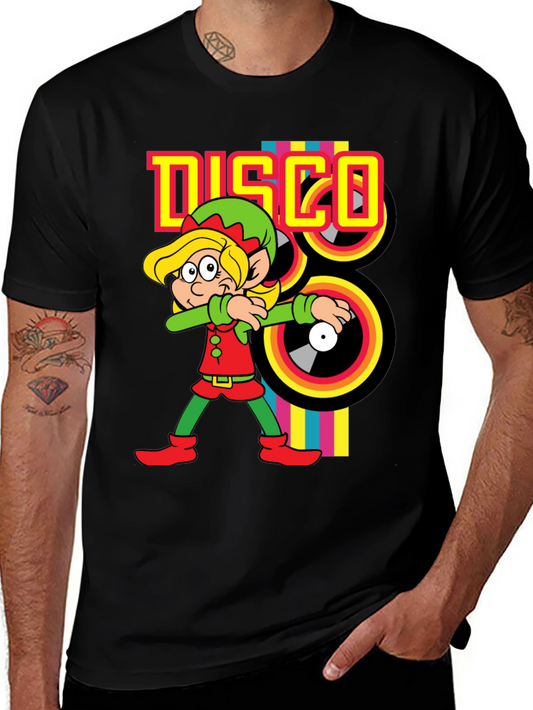 Retro Disco Elf T-Shirt