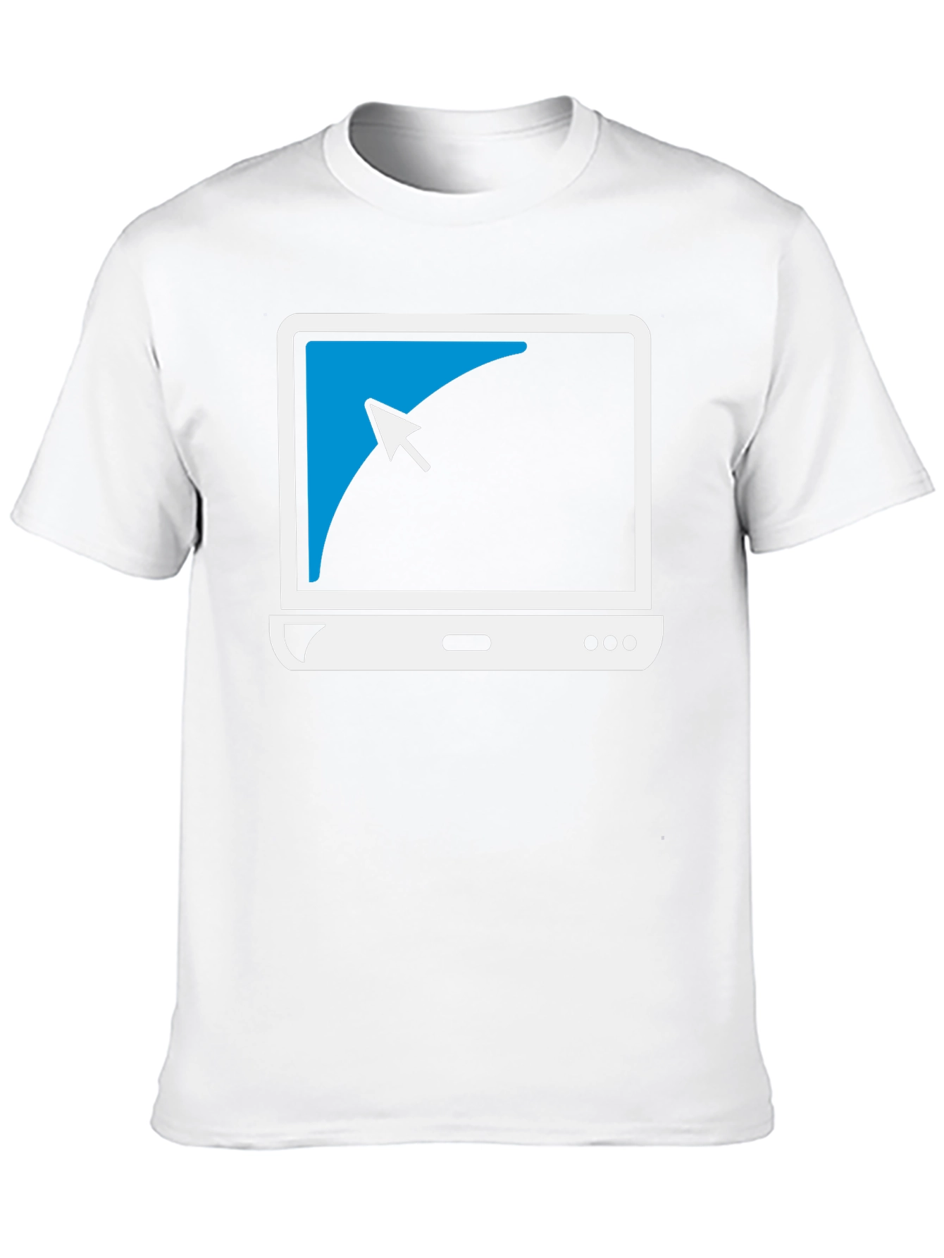 Geek Chic Laptop Tee: Cool Computer Graphic T-Shirt