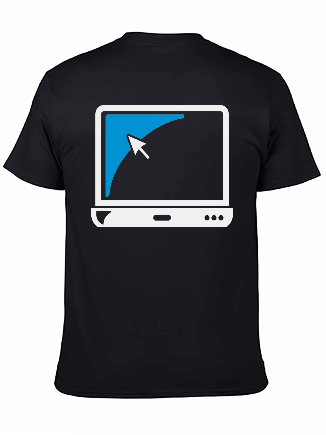 Geek Chic Laptop Tee: Cool Computer Graphic T-Shirt