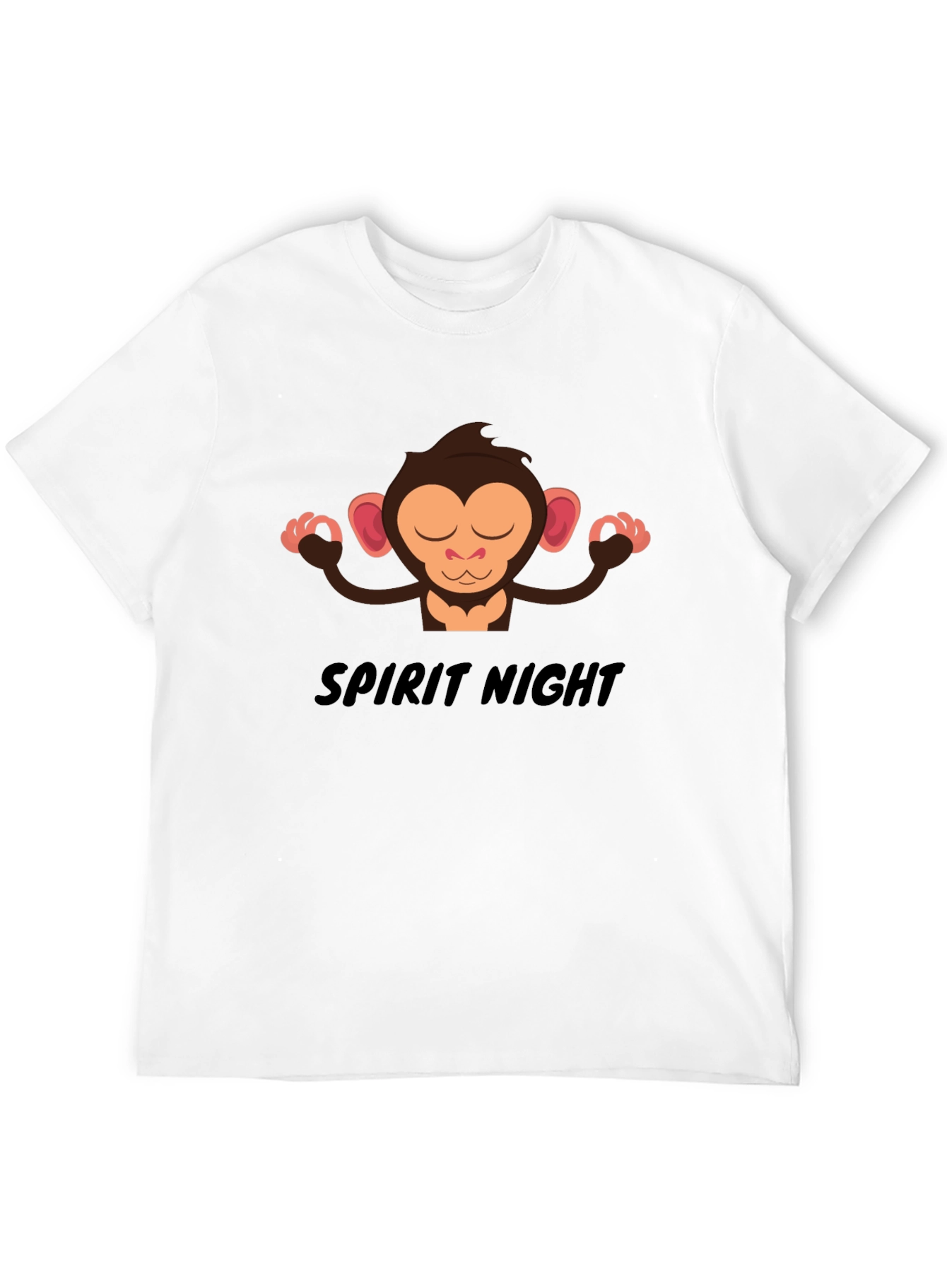 Zen Monkey Spirit Night T-Shirt