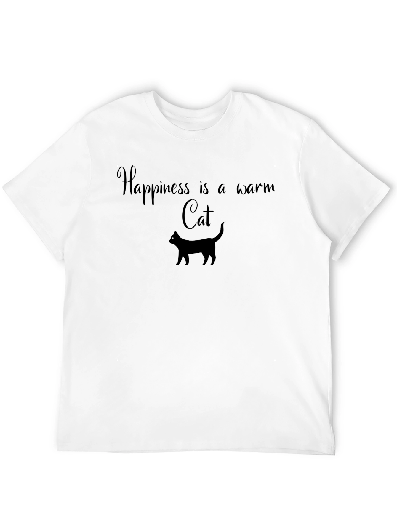 Happiness is a Warm Cat T-Shirt