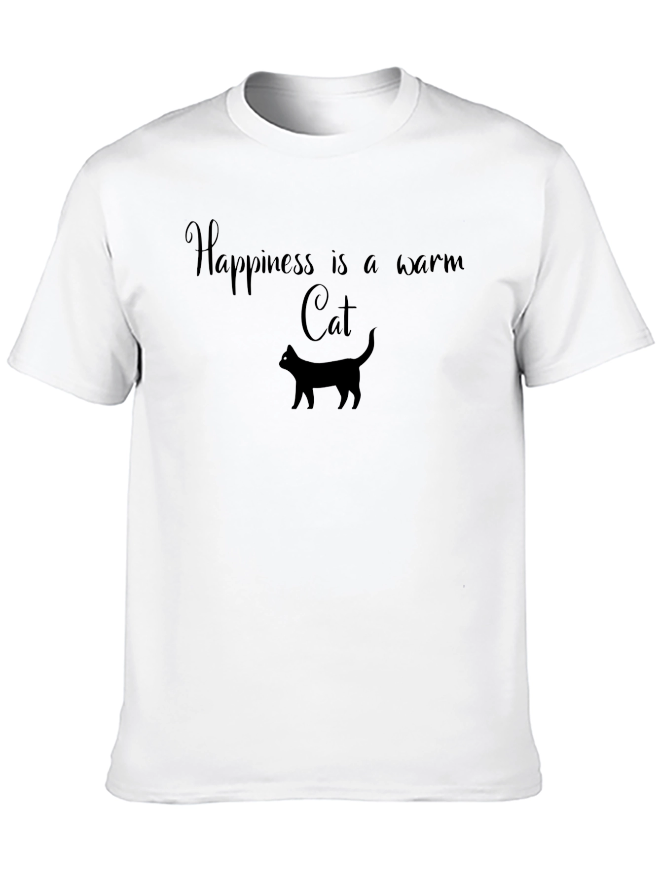 Happiness is a Warm Cat T-Shirt