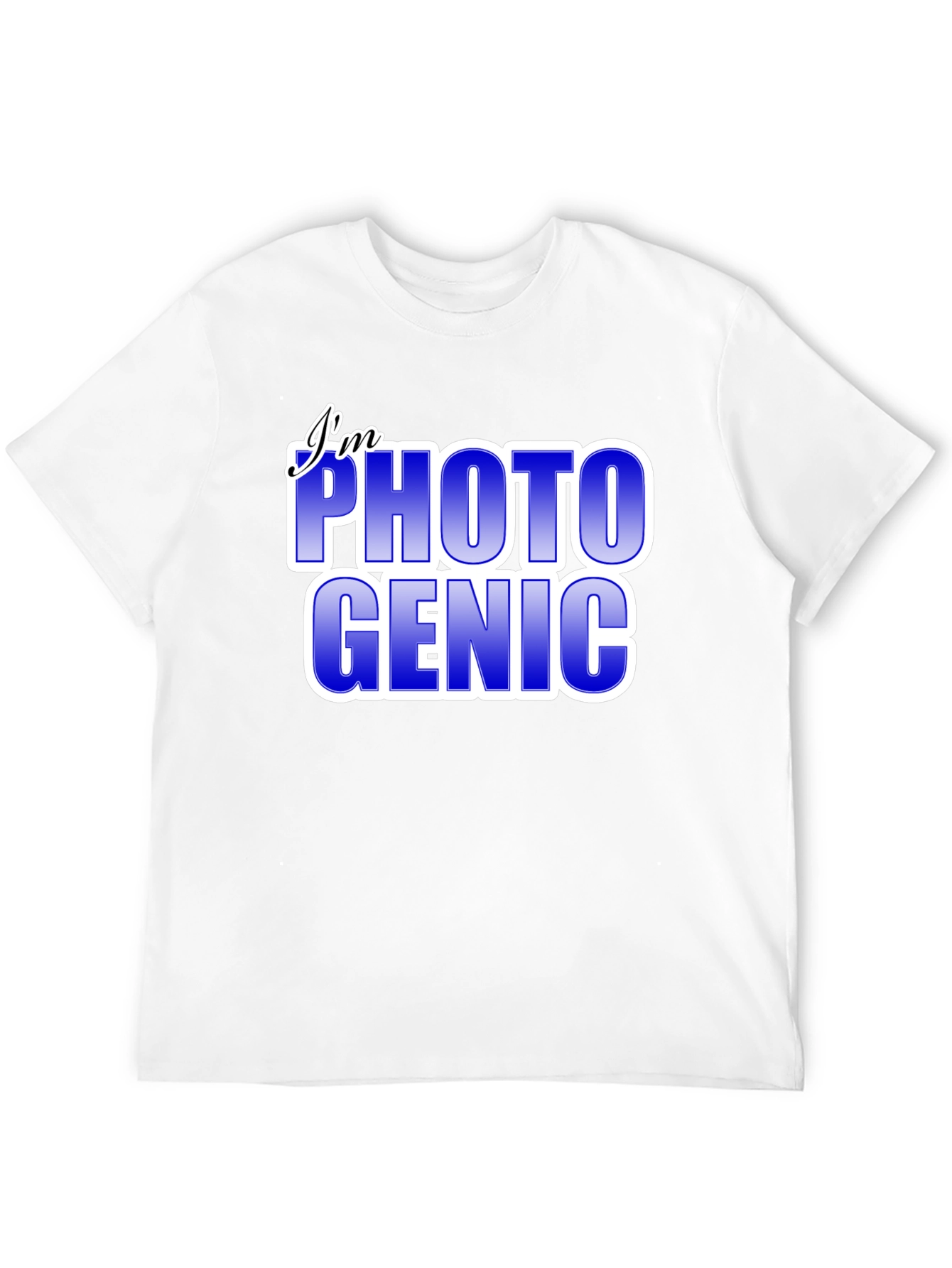 Im Photogenic Black T-Shirt