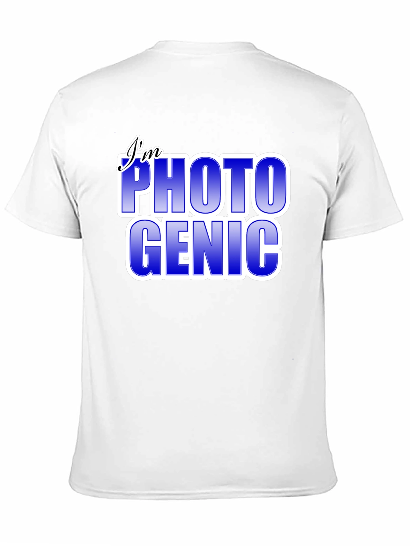 Im Photogenic Black T-Shirt