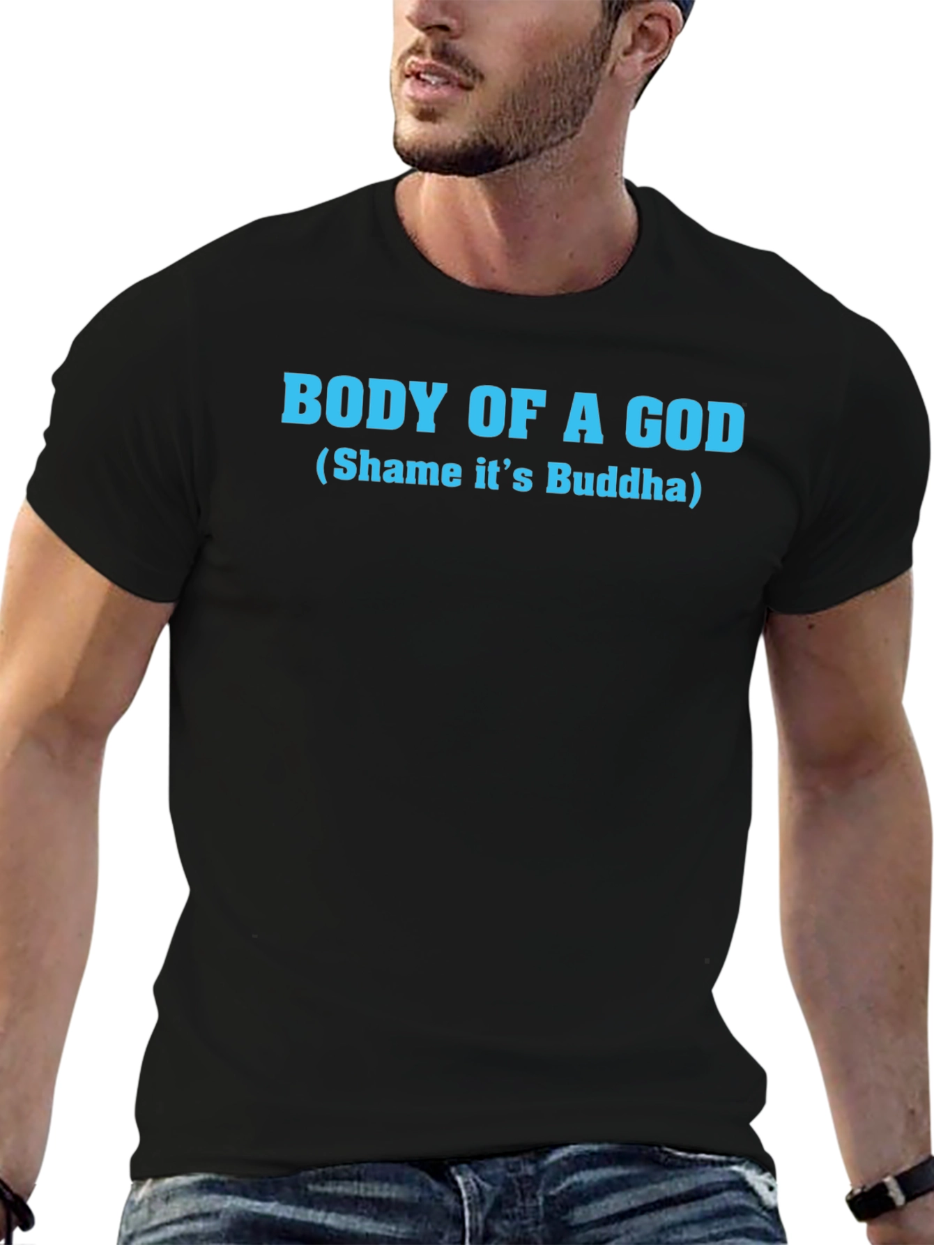 Body of a God Funny Mens T-Shirt