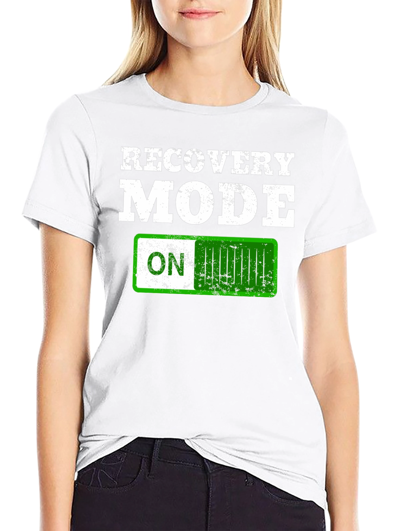 Recovery Mode ON T-Shirt - Funny Slogan Tee