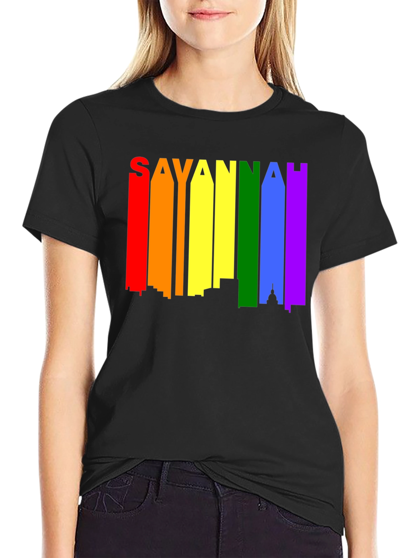 Savannah Pride LGBTQ+ T-Shirt - Black