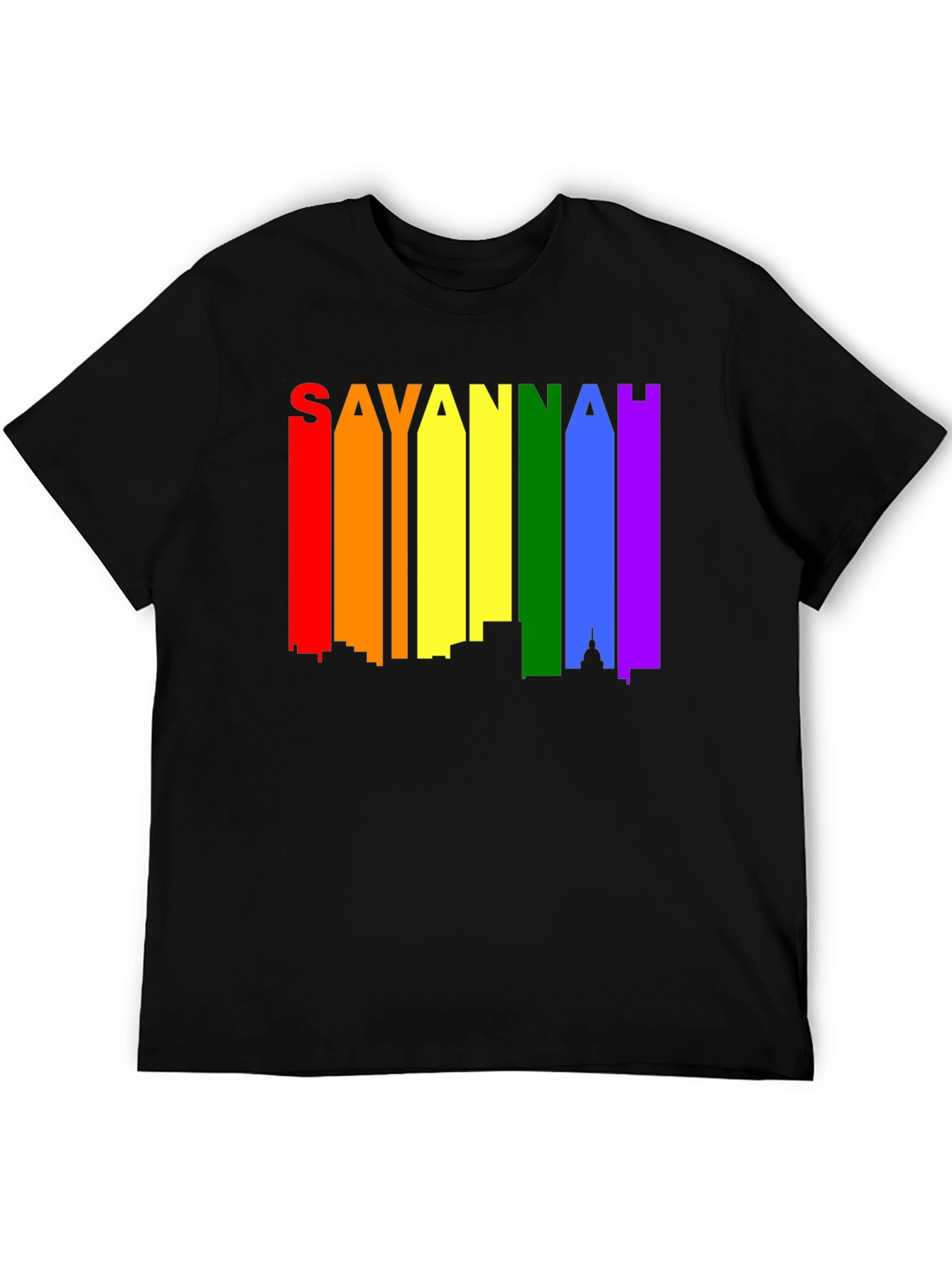 Savannah Pride LGBTQ+ T-Shirt - Black