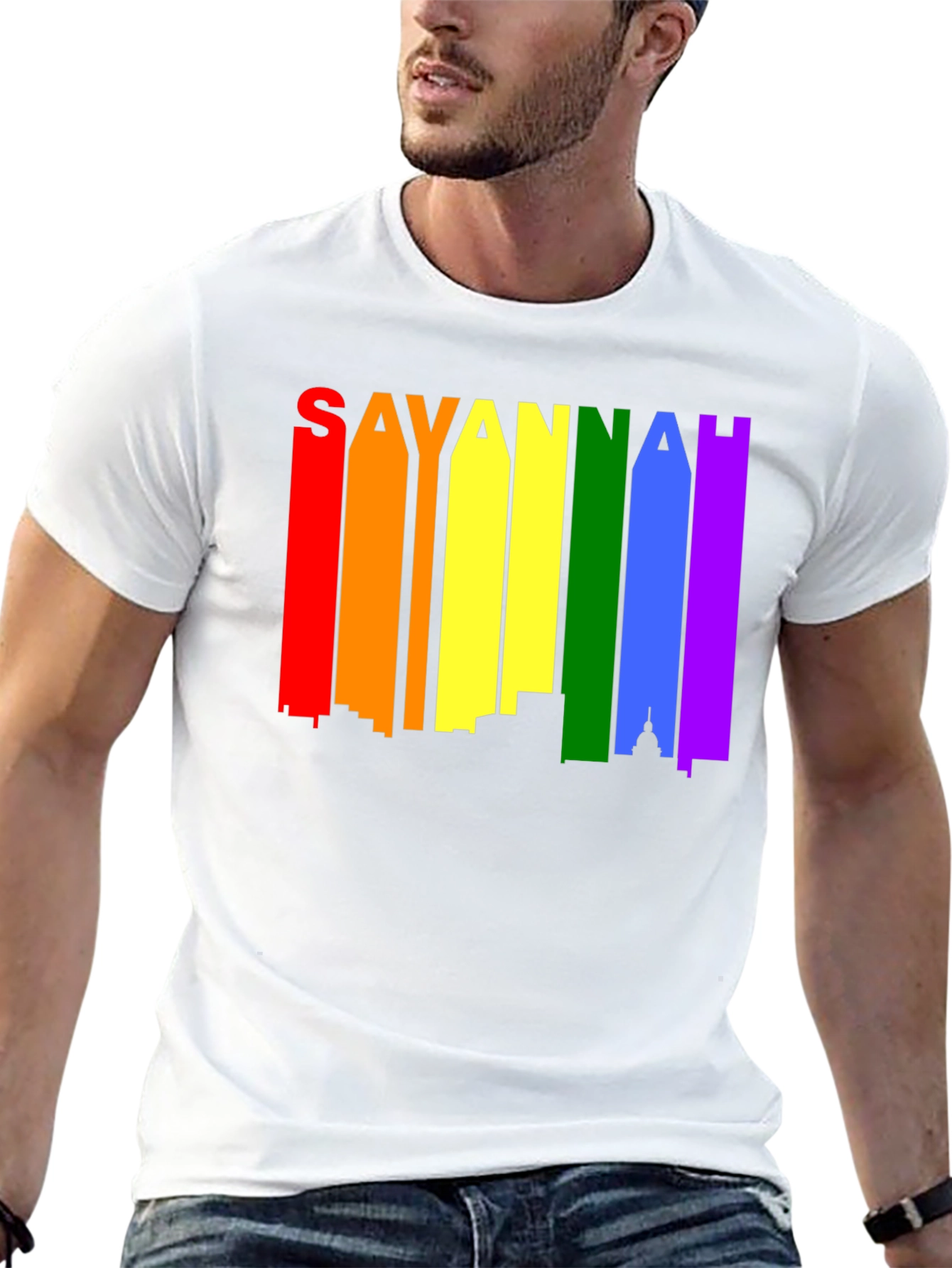 Savannah Pride LGBTQ+ T-Shirt - Black