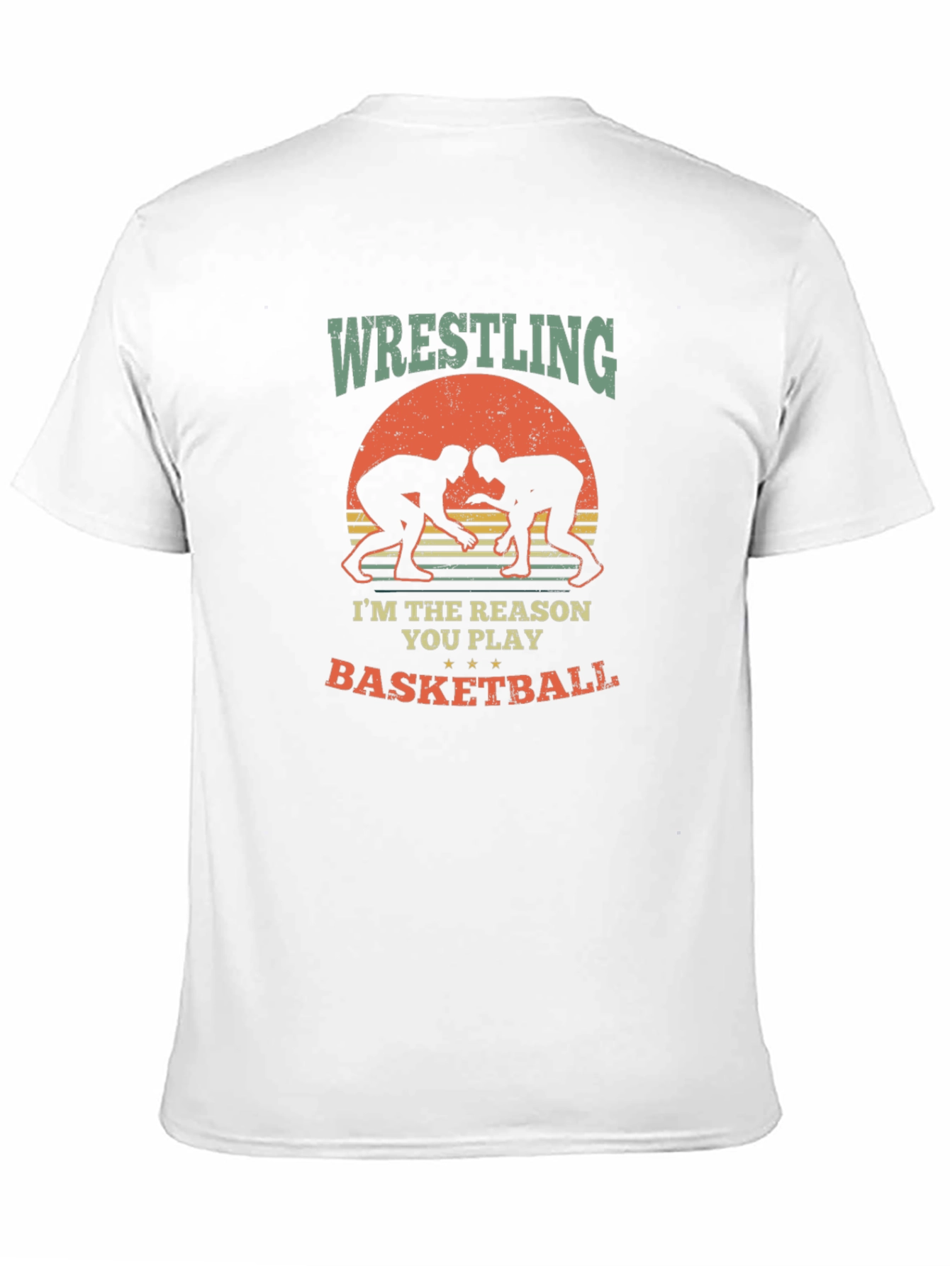 Wrestling Basketball Reason Graphic Tee