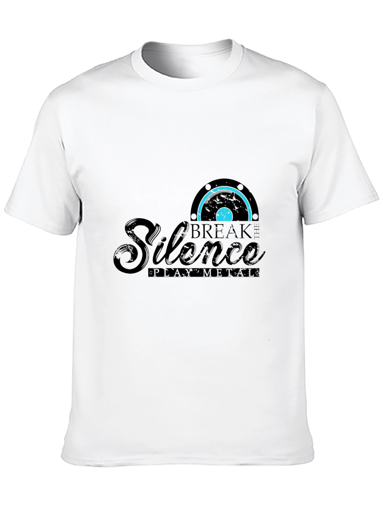 Break the Silence Black Graphic Tee