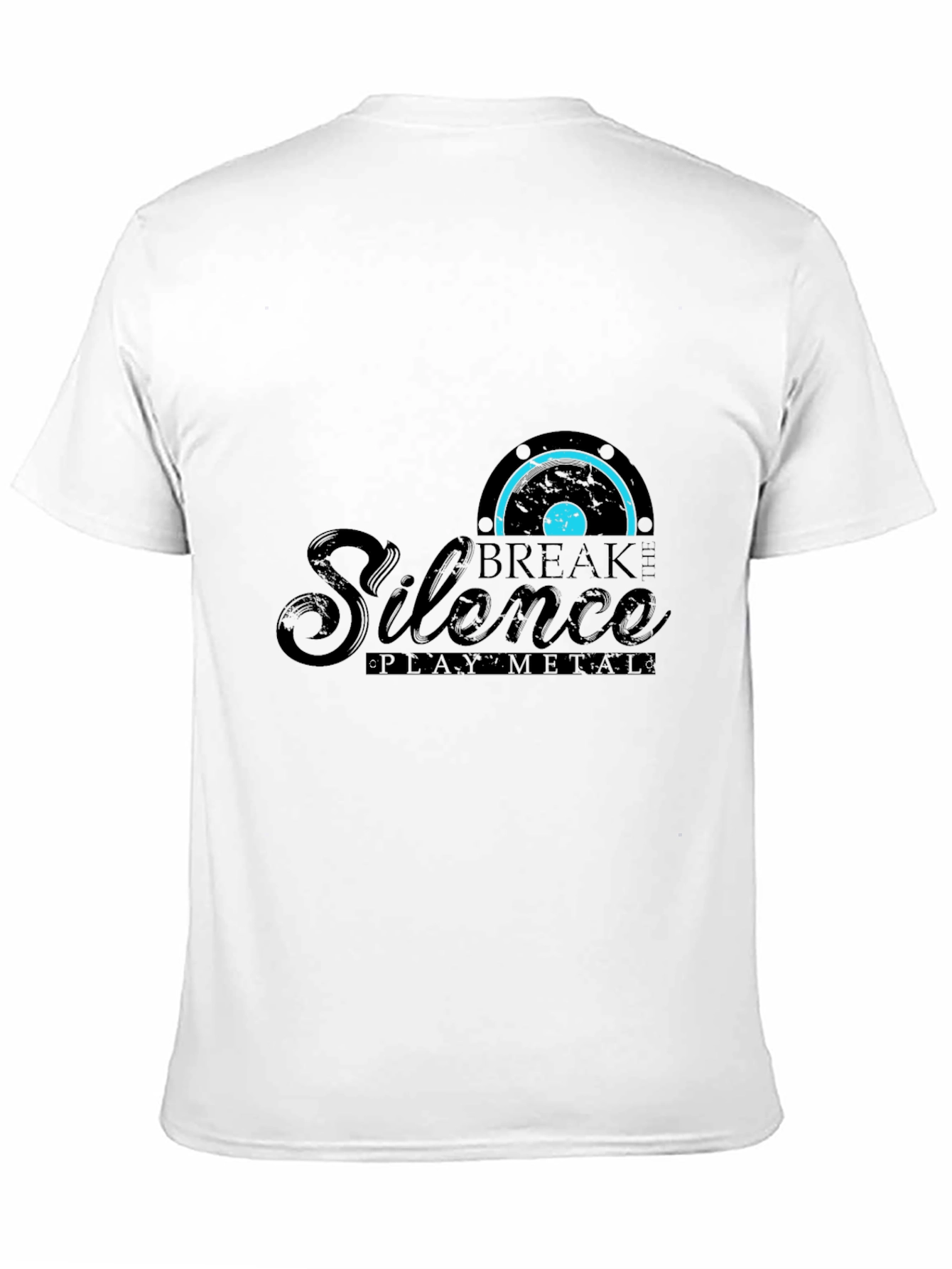 Break the Silence Black Graphic Tee