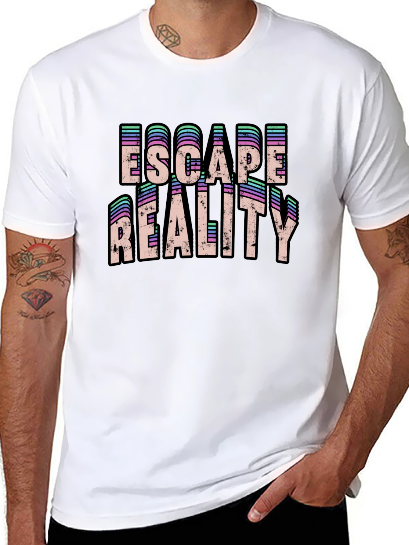 Escape Reality Graphic T-Shirt