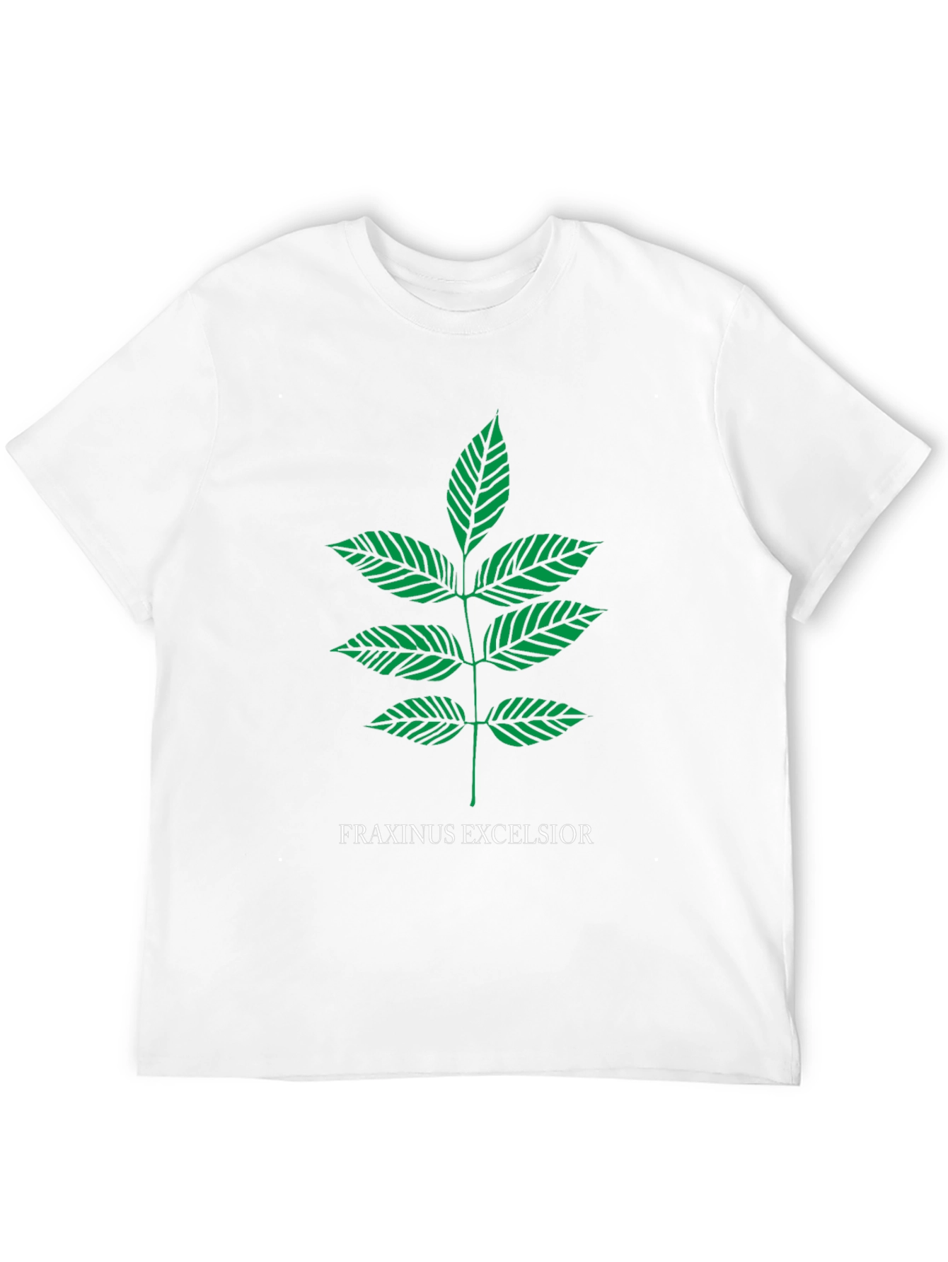 Fraxinus Excelsior T-Shirt - Botanical Tree Leaf Tee