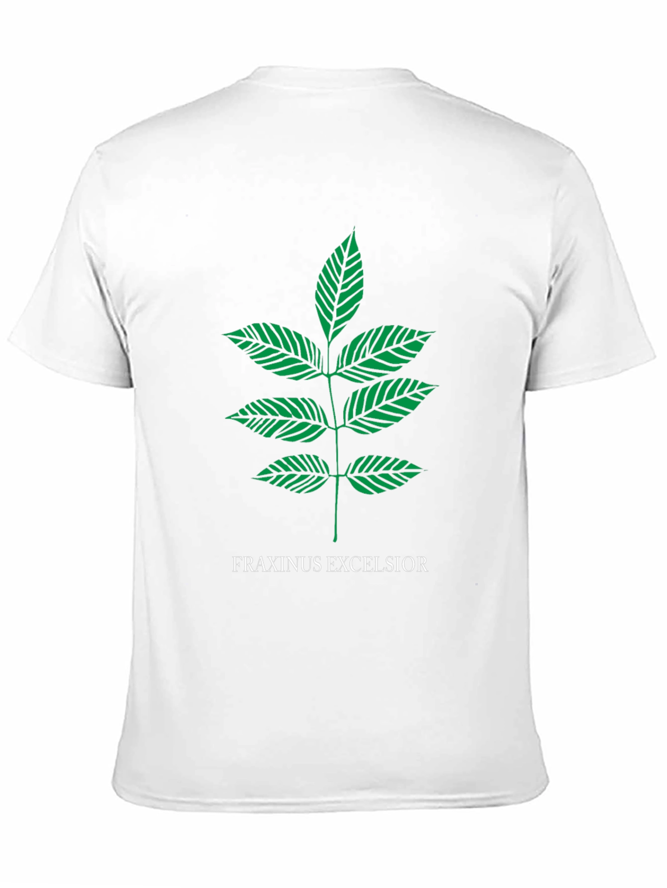 Fraxinus Excelsior T-Shirt - Botanical Tree Leaf Tee