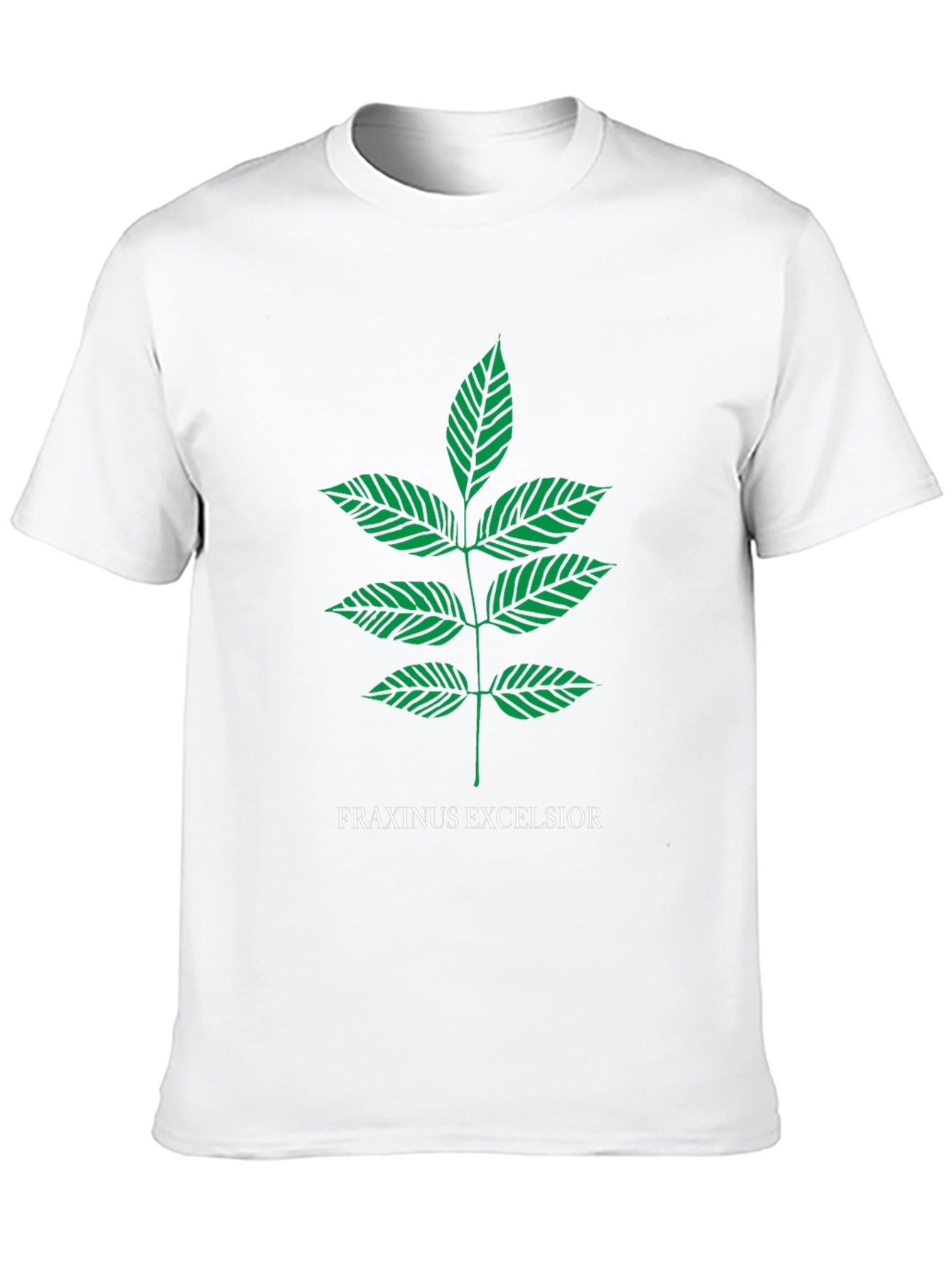 Fraxinus Excelsior T-Shirt - Botanical Tree Leaf Tee