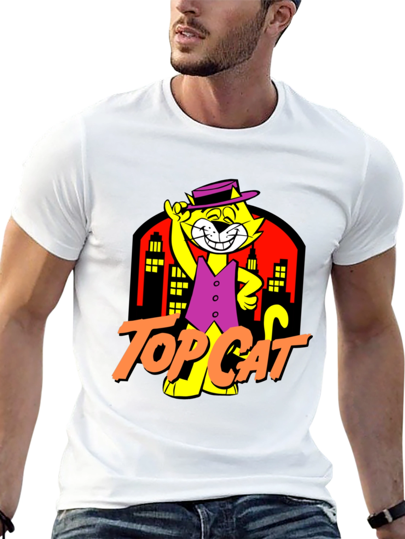Top Cat T-Shirt - Classic Cartoon Tee