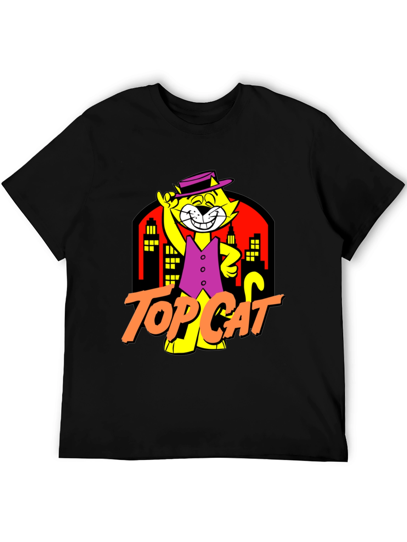 Top Cat T-Shirt - Classic Cartoon Tee