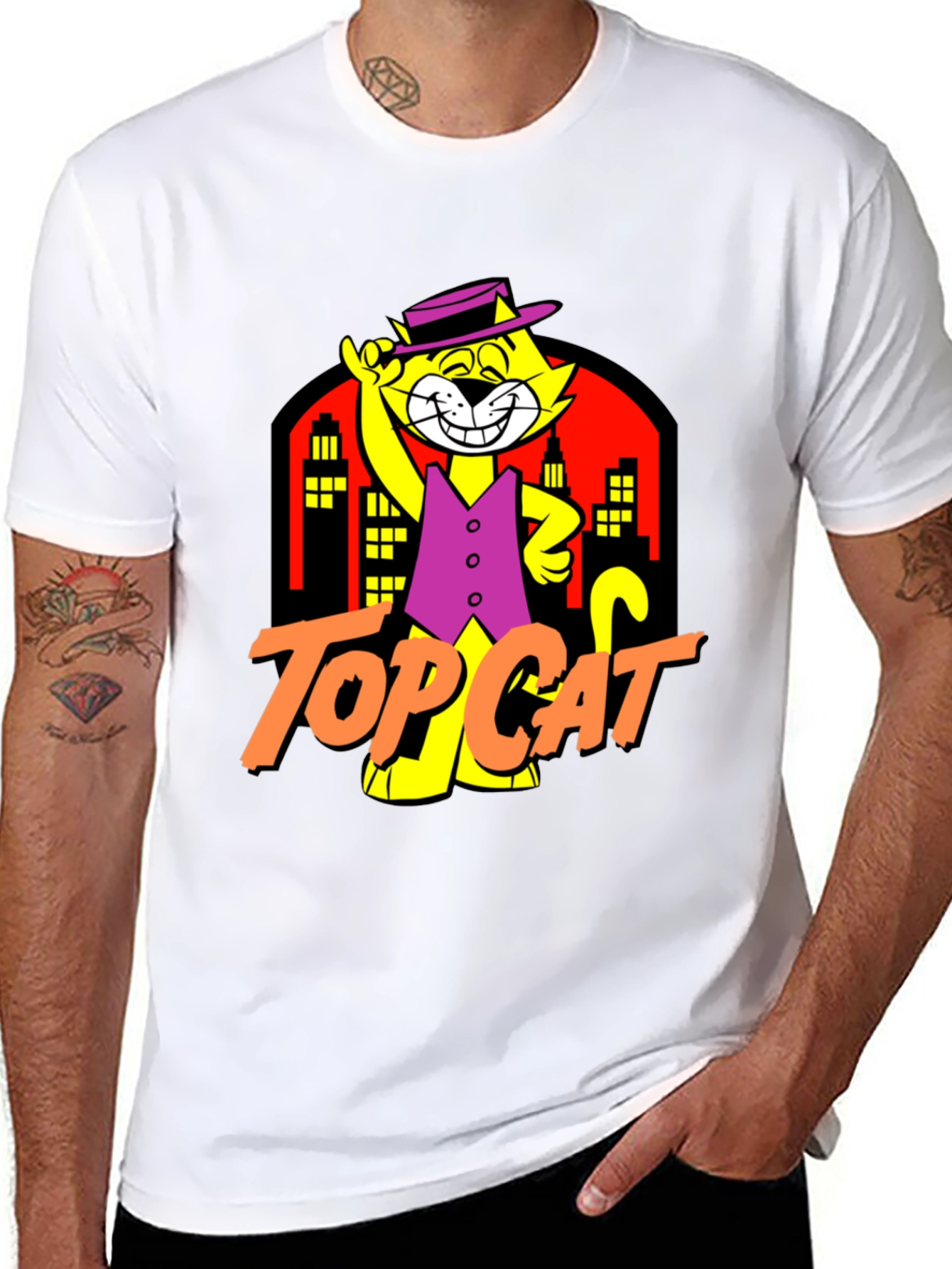 Top Cat T-Shirt - Classic Cartoon Tee
