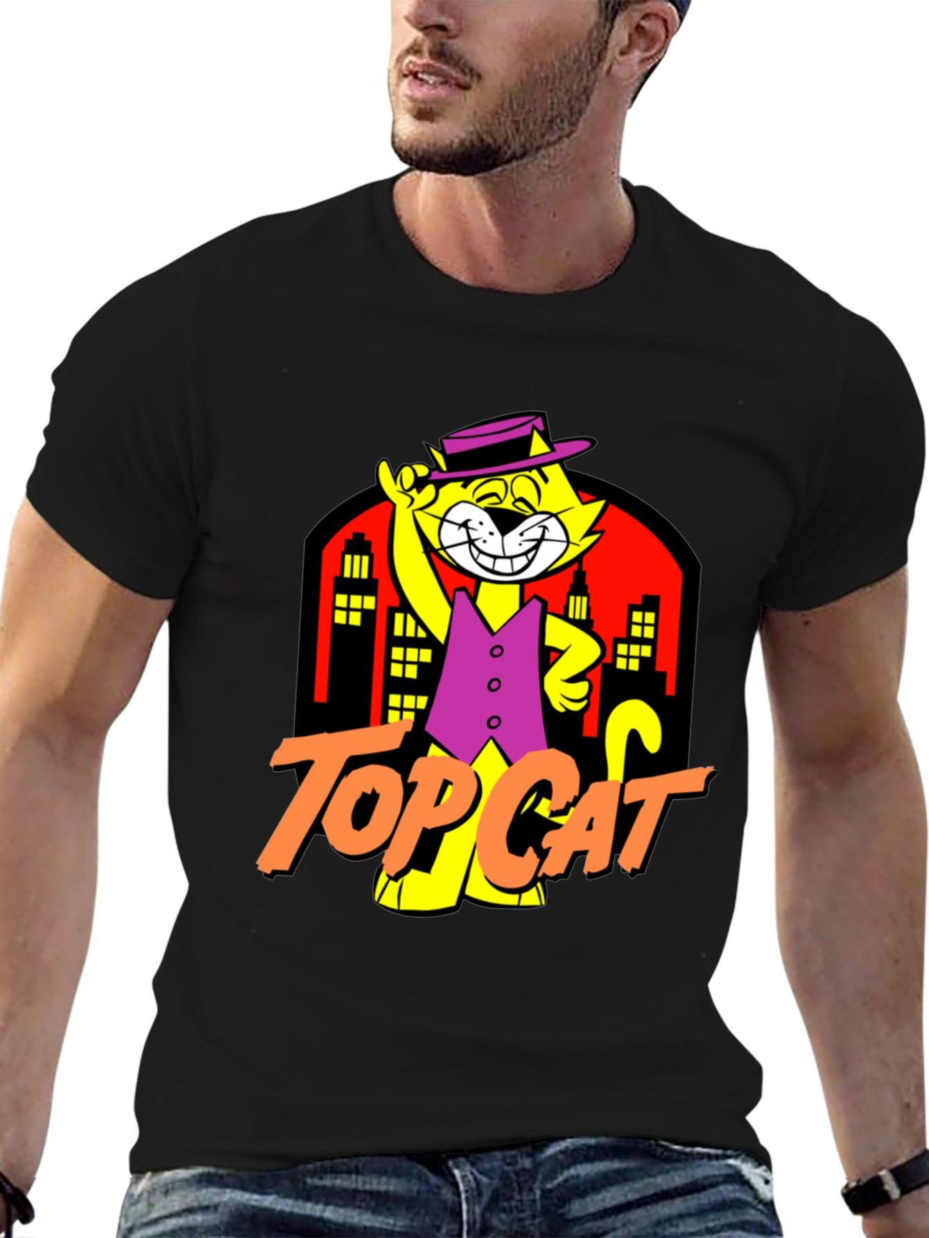 Top Cat T-Shirt - Classic Cartoon Tee