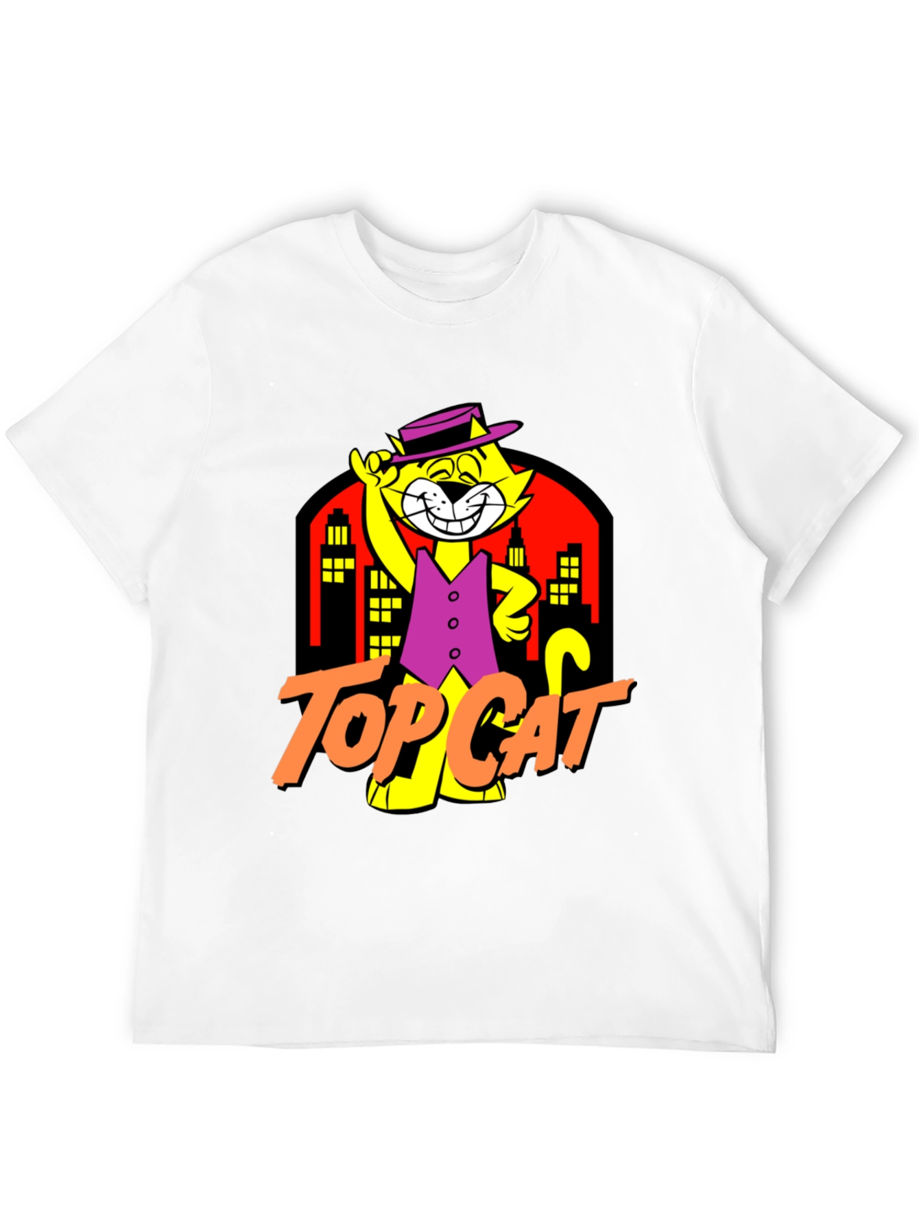 Top Cat T-Shirt - Classic Cartoon Tee