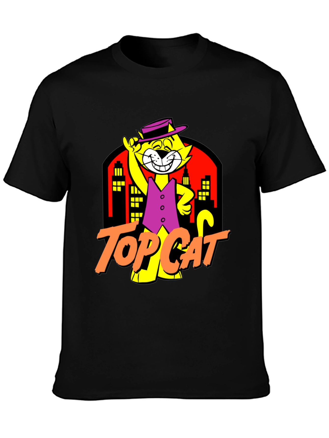 Top Cat T-Shirt - Classic Cartoon Tee