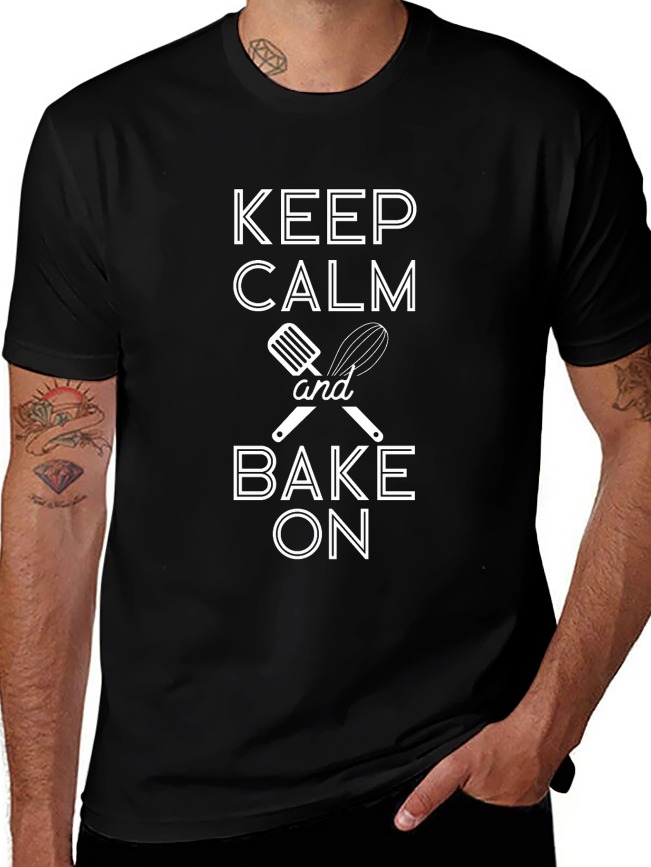 Keep Calm and Bake On T-Shirt