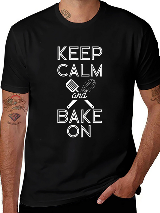 Keep Calm and Bake On T-Shirt
