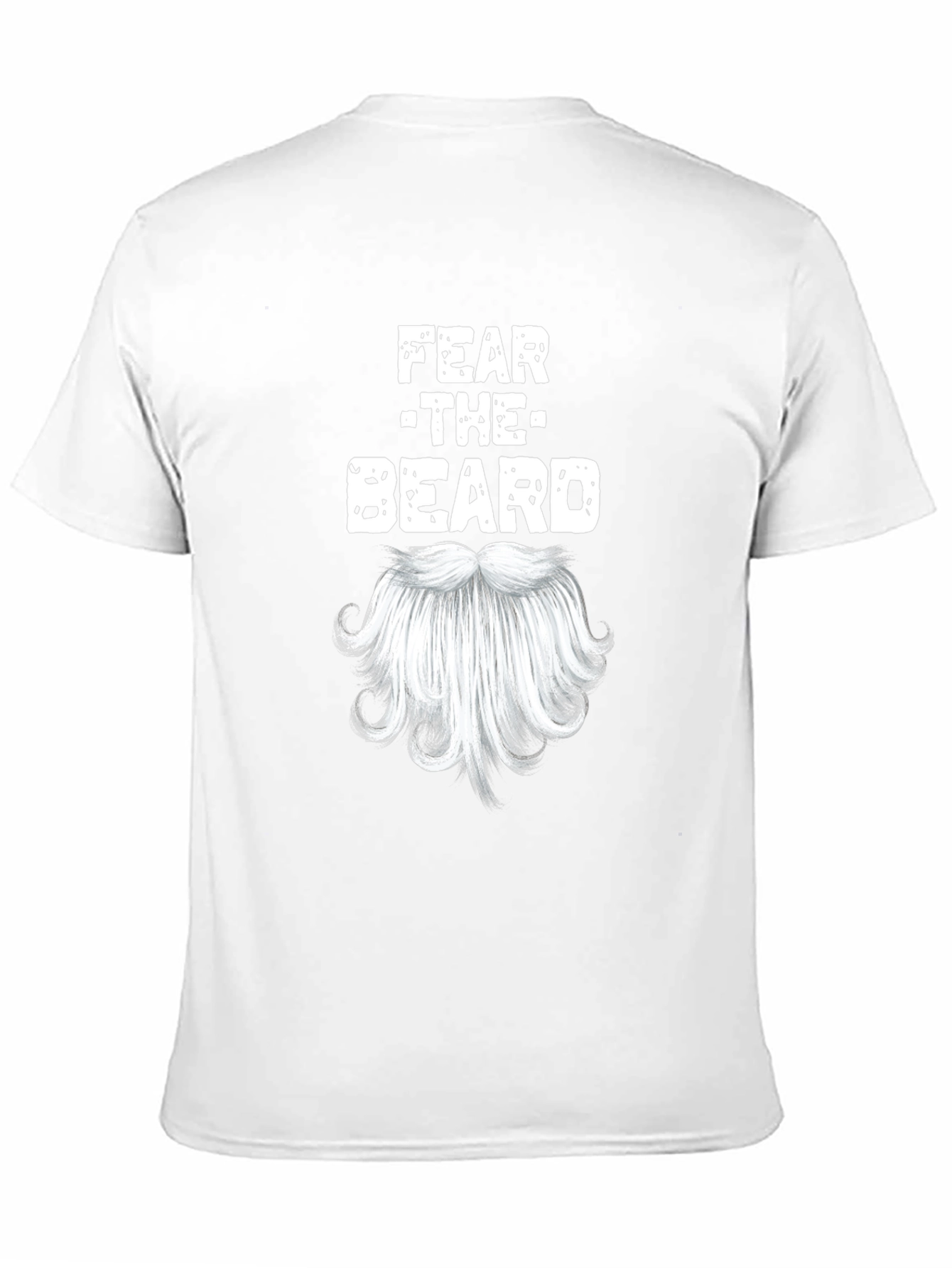 Fear The Beard Novelty Graphic T-Shirt