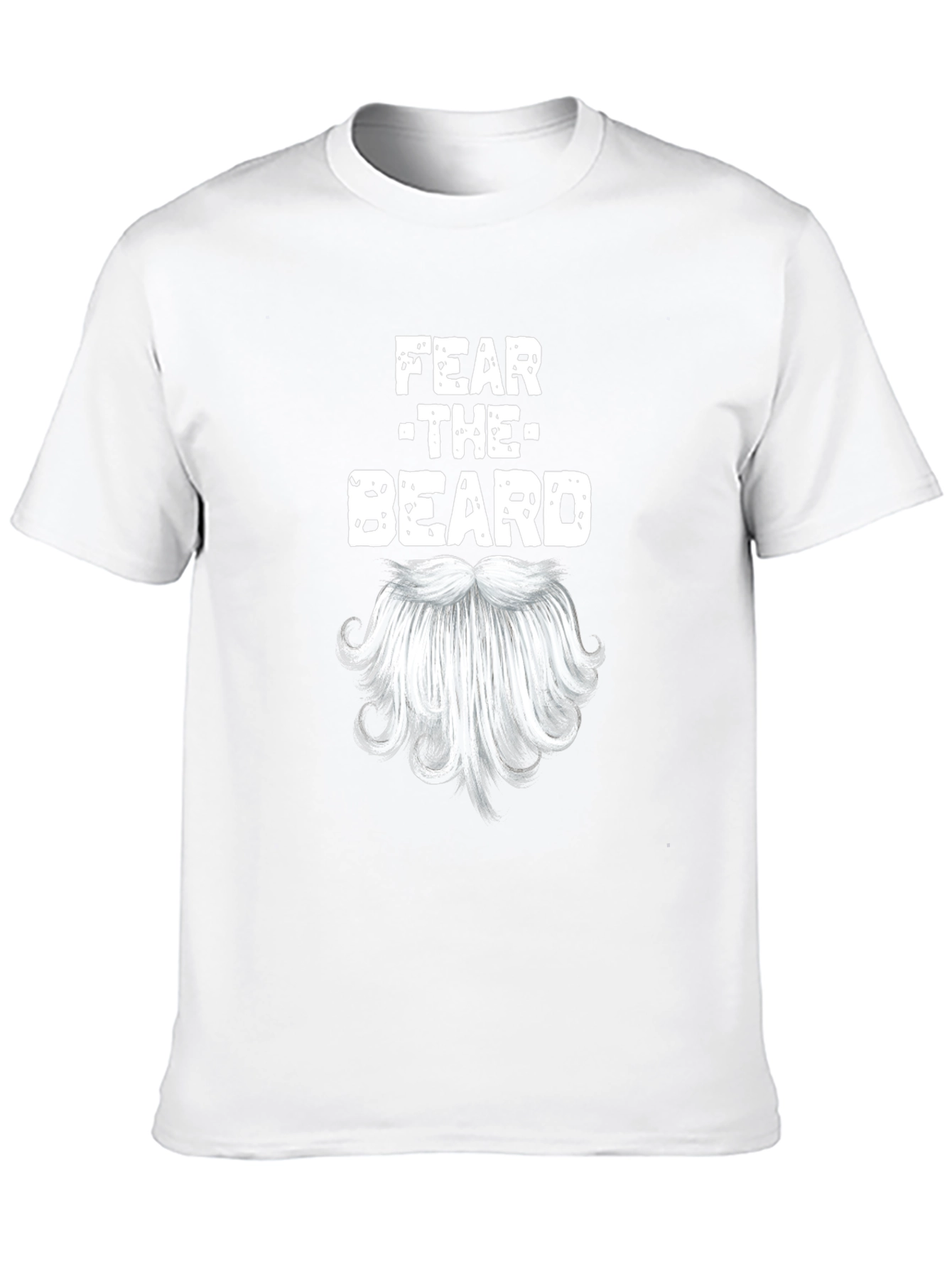 Fear The Beard Novelty Graphic T-Shirt