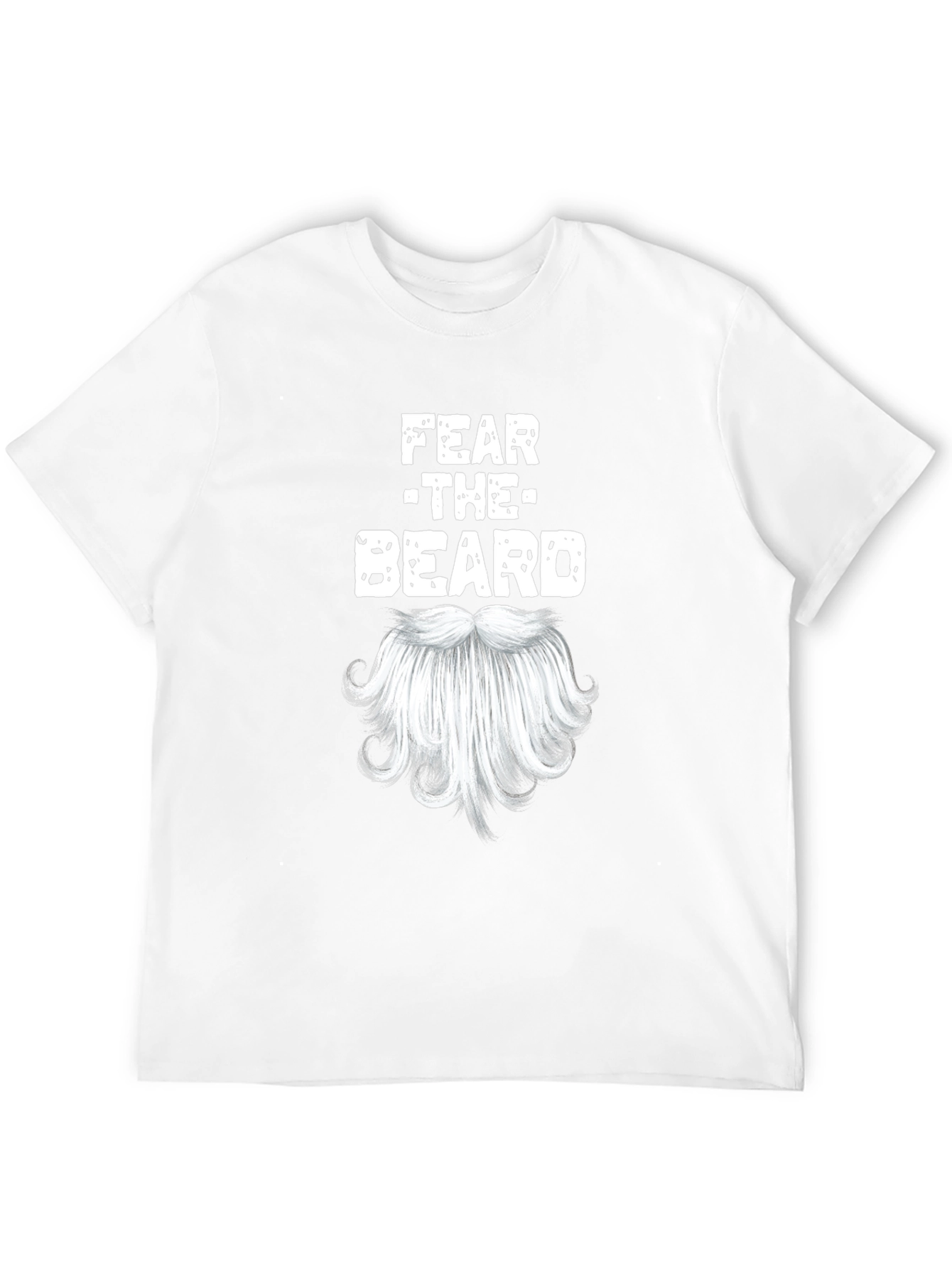 Fear The Beard Novelty Graphic T-Shirt