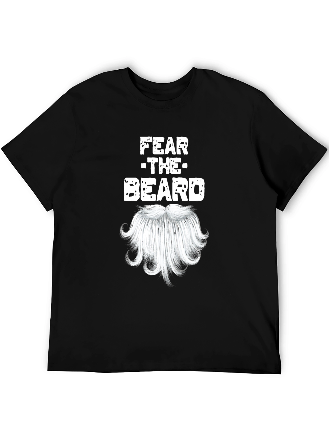 Fear The Beard Novelty Graphic T-Shirt