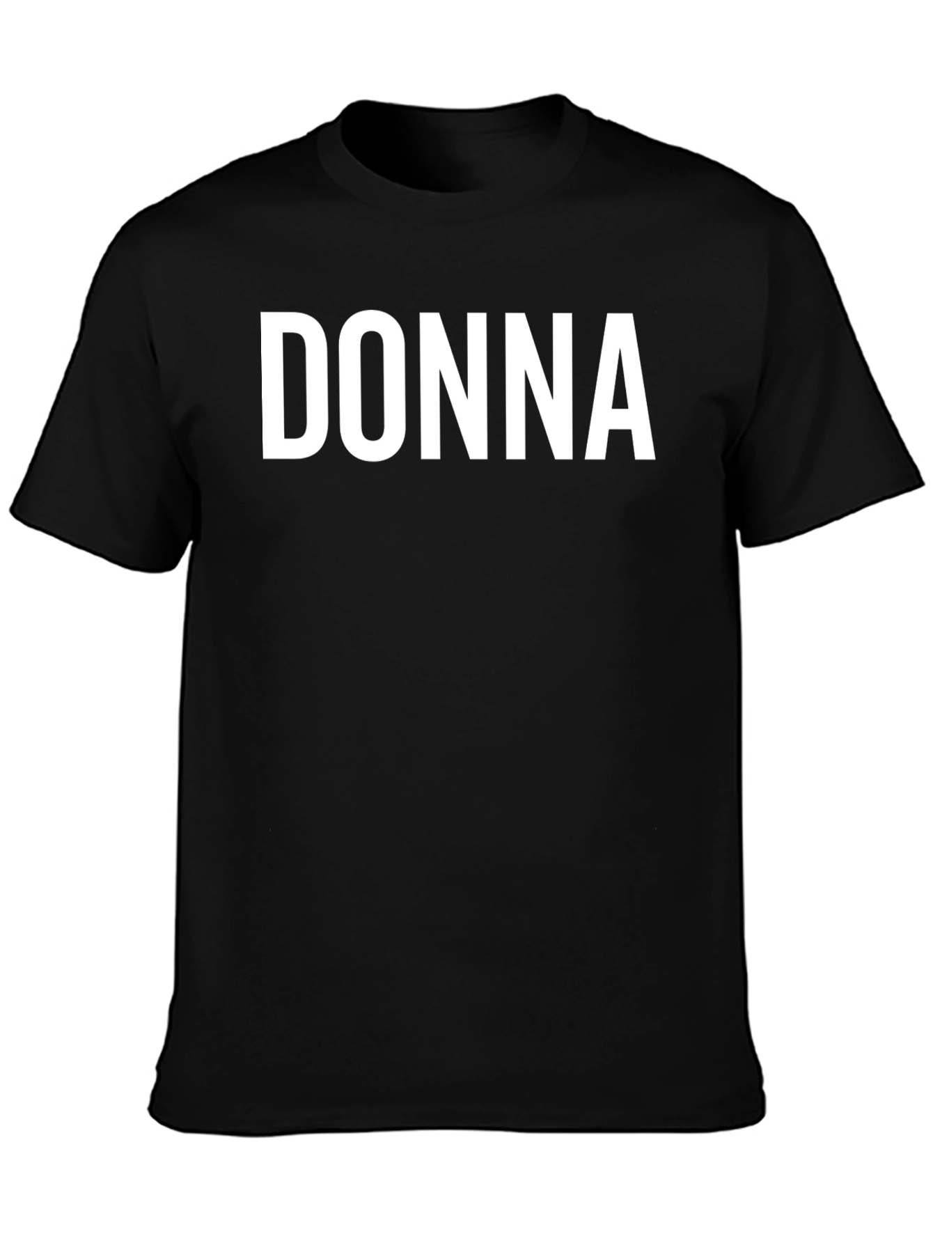DONNA Graphic T-Shirt - Classic Crew Neck Tee