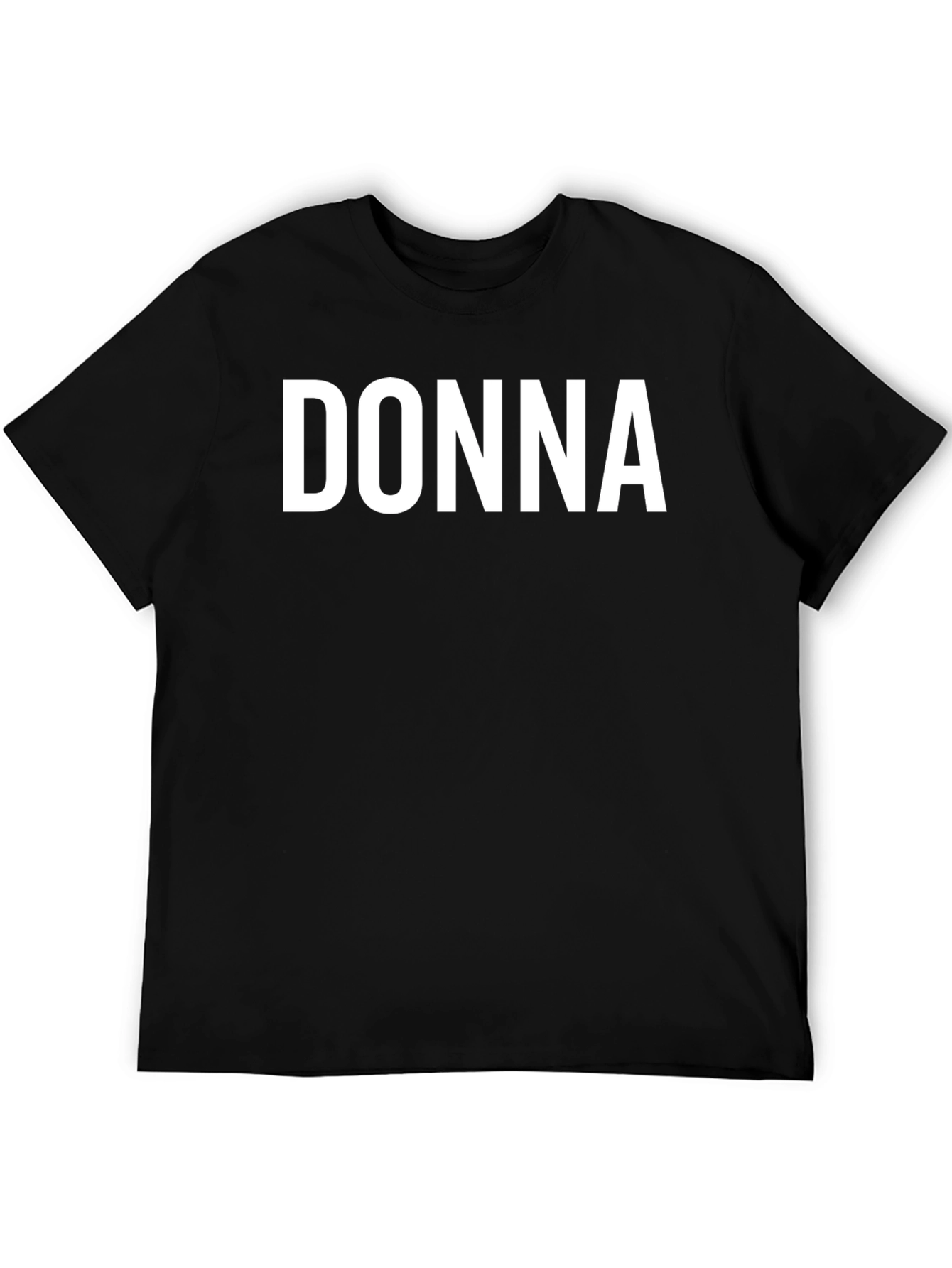 DONNA Graphic T-Shirt - Classic Crew Neck Tee
