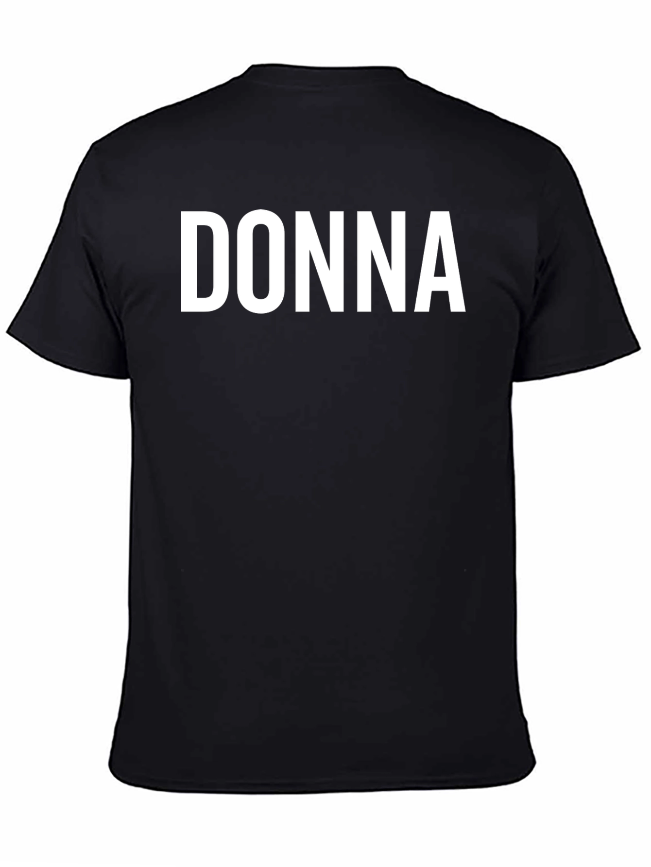 DONNA Graphic T-Shirt - Classic Crew Neck Tee