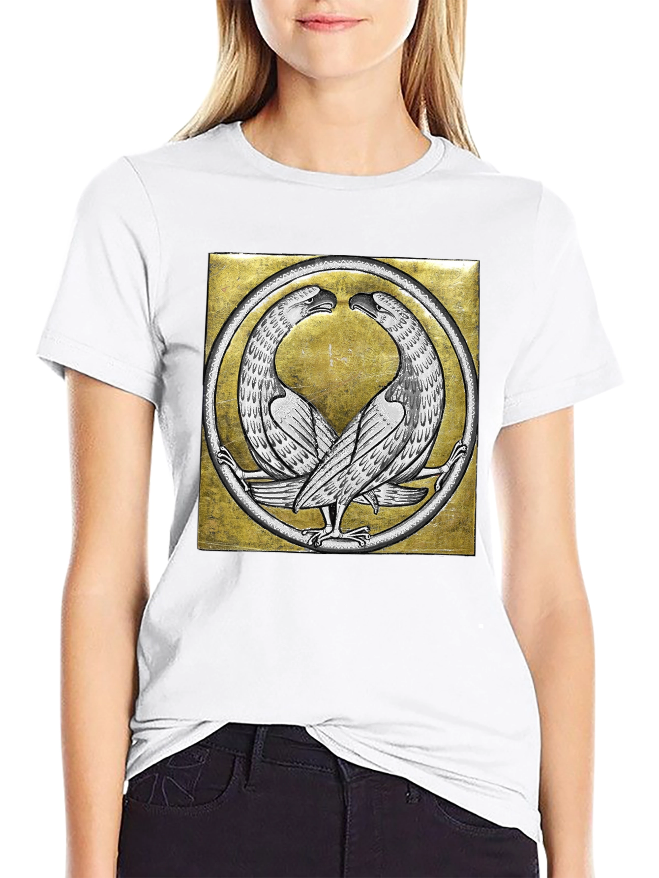 Duelling Eagles Graphic Tee