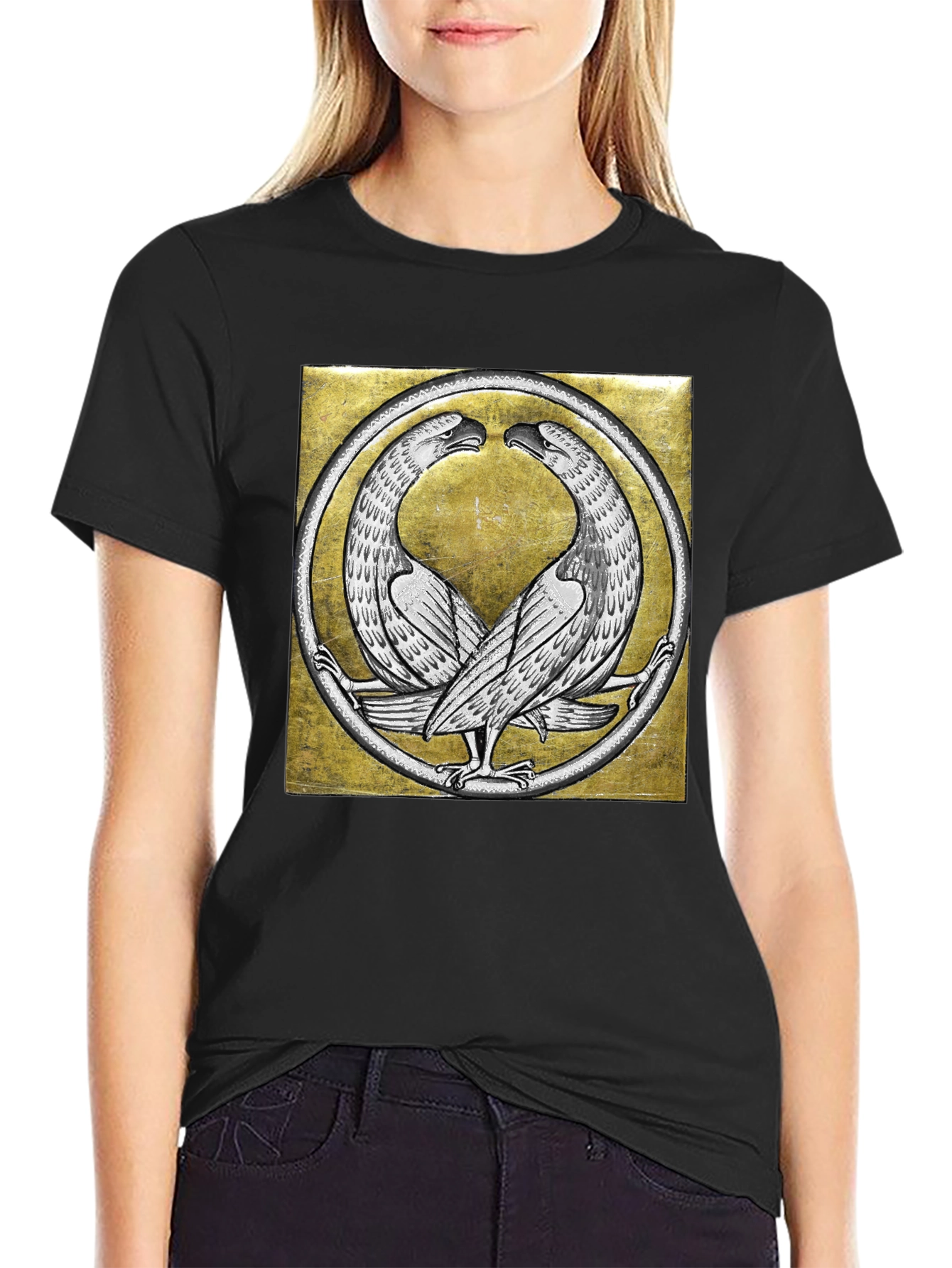 Duelling Eagles Graphic Tee