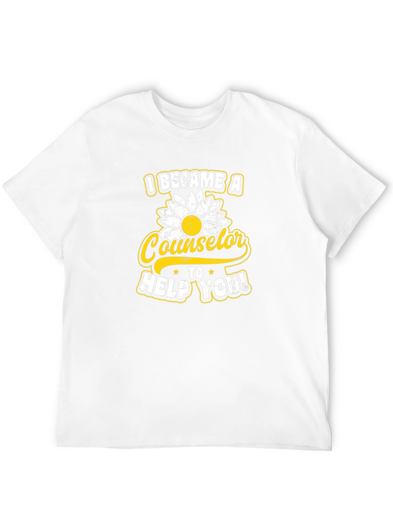 Counselor Sunflower Graphic Tee