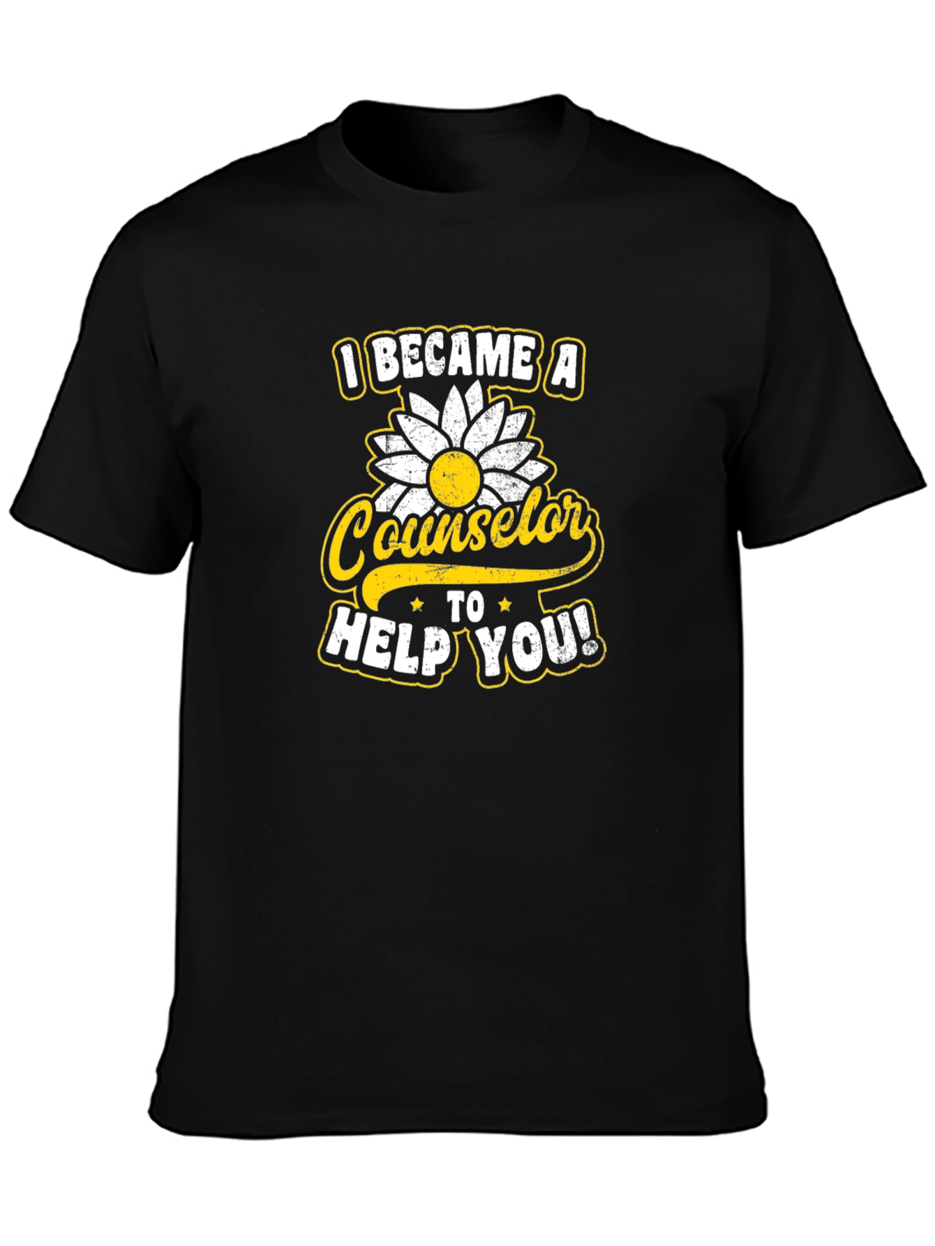Counselor Sunflower Graphic Tee