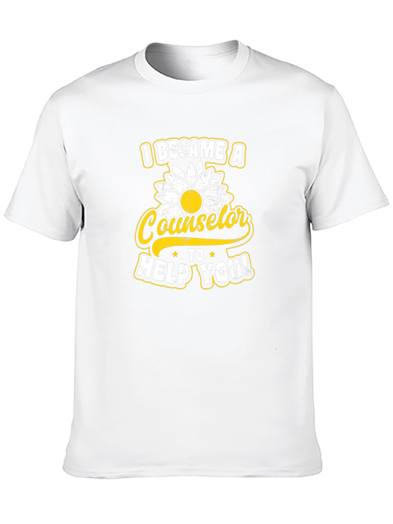 Counselor Sunflower Graphic Tee