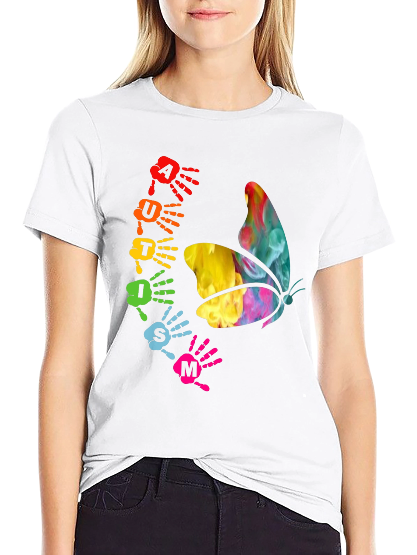 Autism Awareness Butterfly T-Shirt