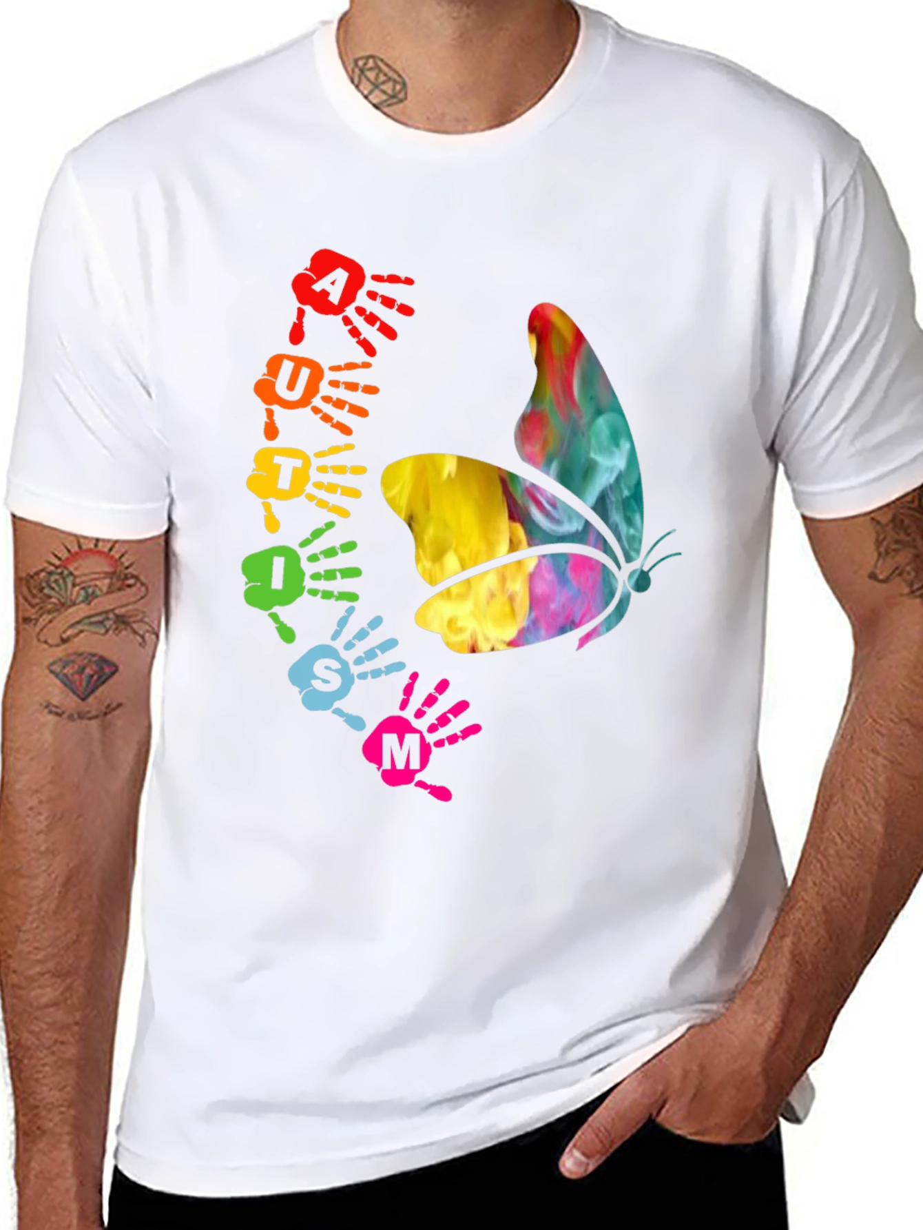 Autism Awareness Butterfly T-Shirt