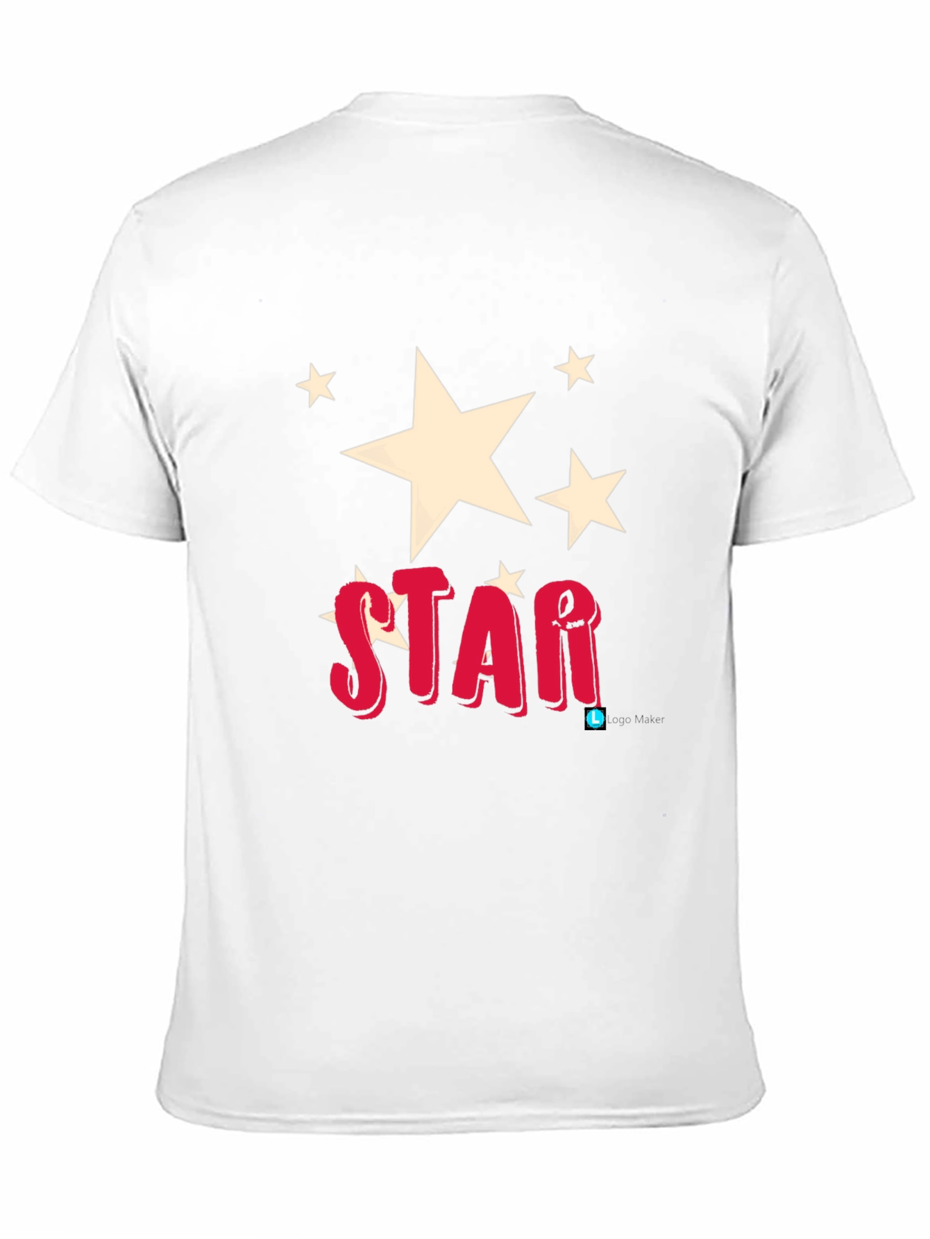 Star Graphic Black Tee Shirt