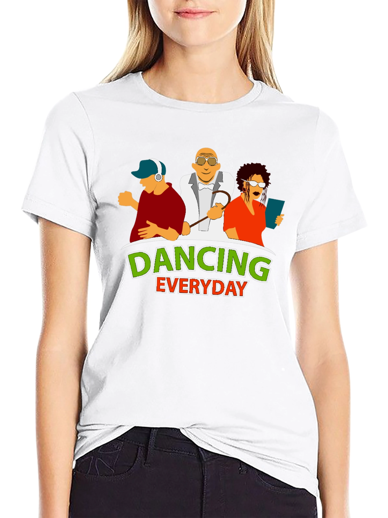 Dancing Everyday Graphic T-Shirt