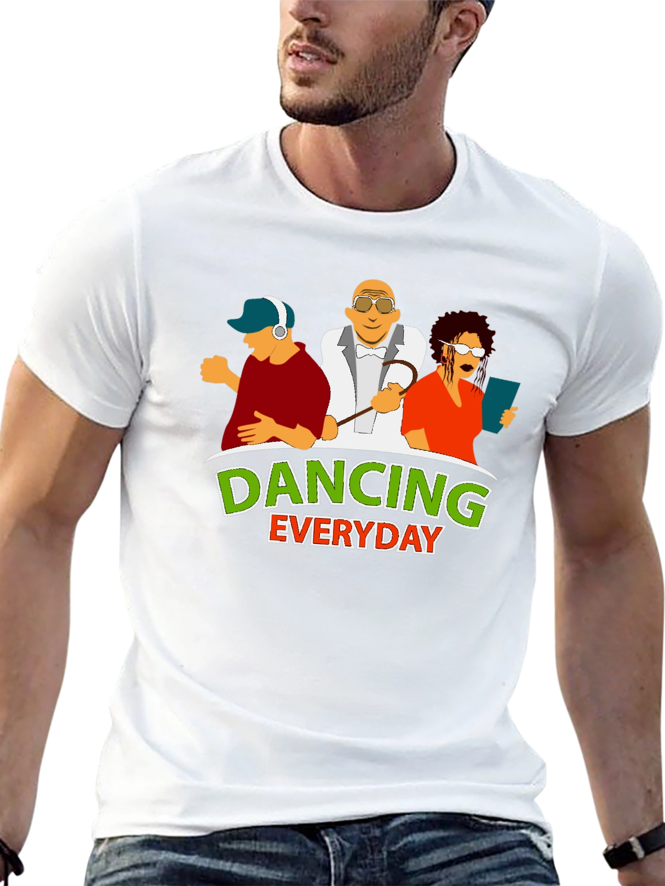 Dancing Everyday Graphic T-Shirt